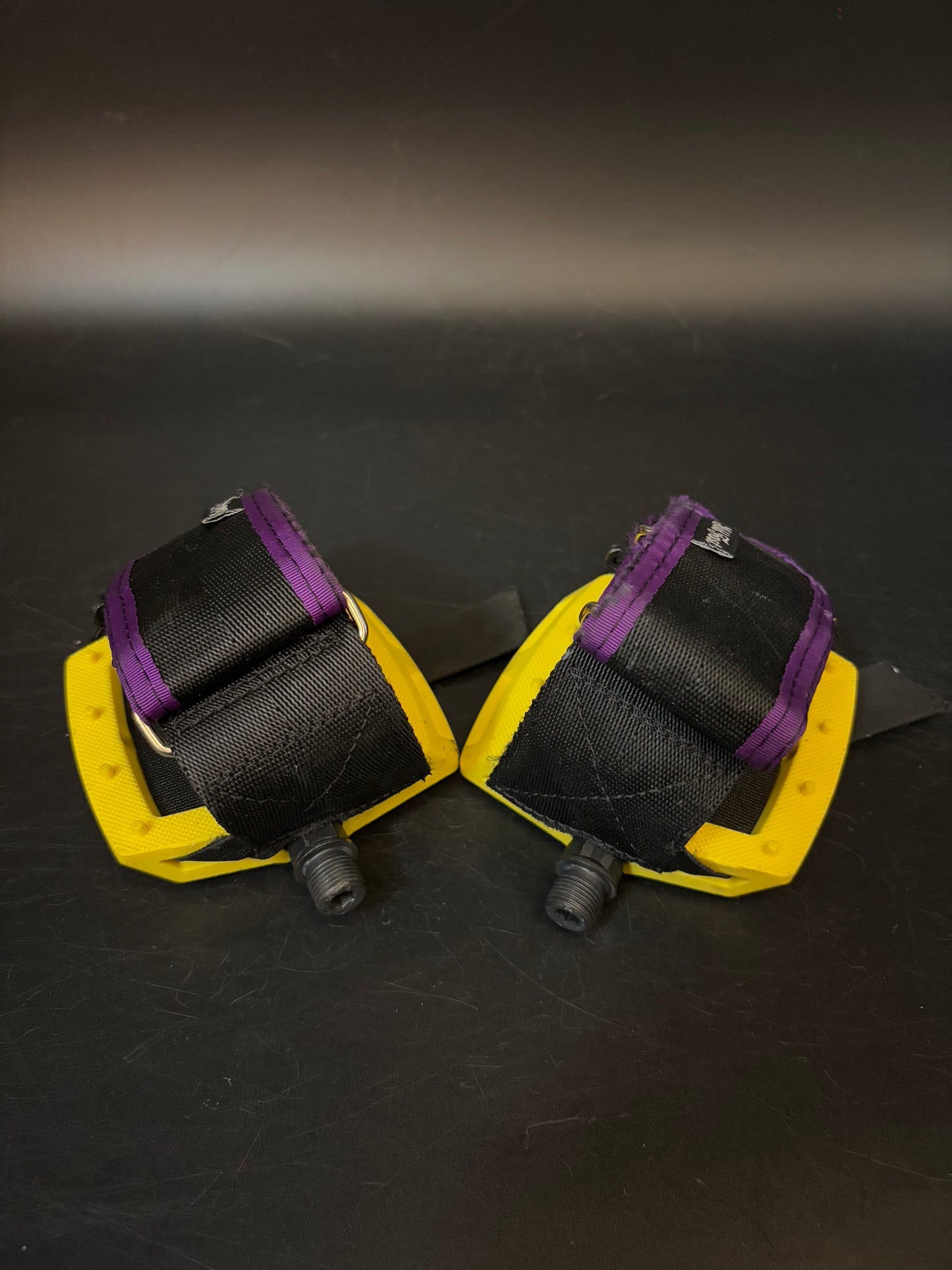 Merritt Pedals Yellow/ Hold Fast Straps Pedal Setup