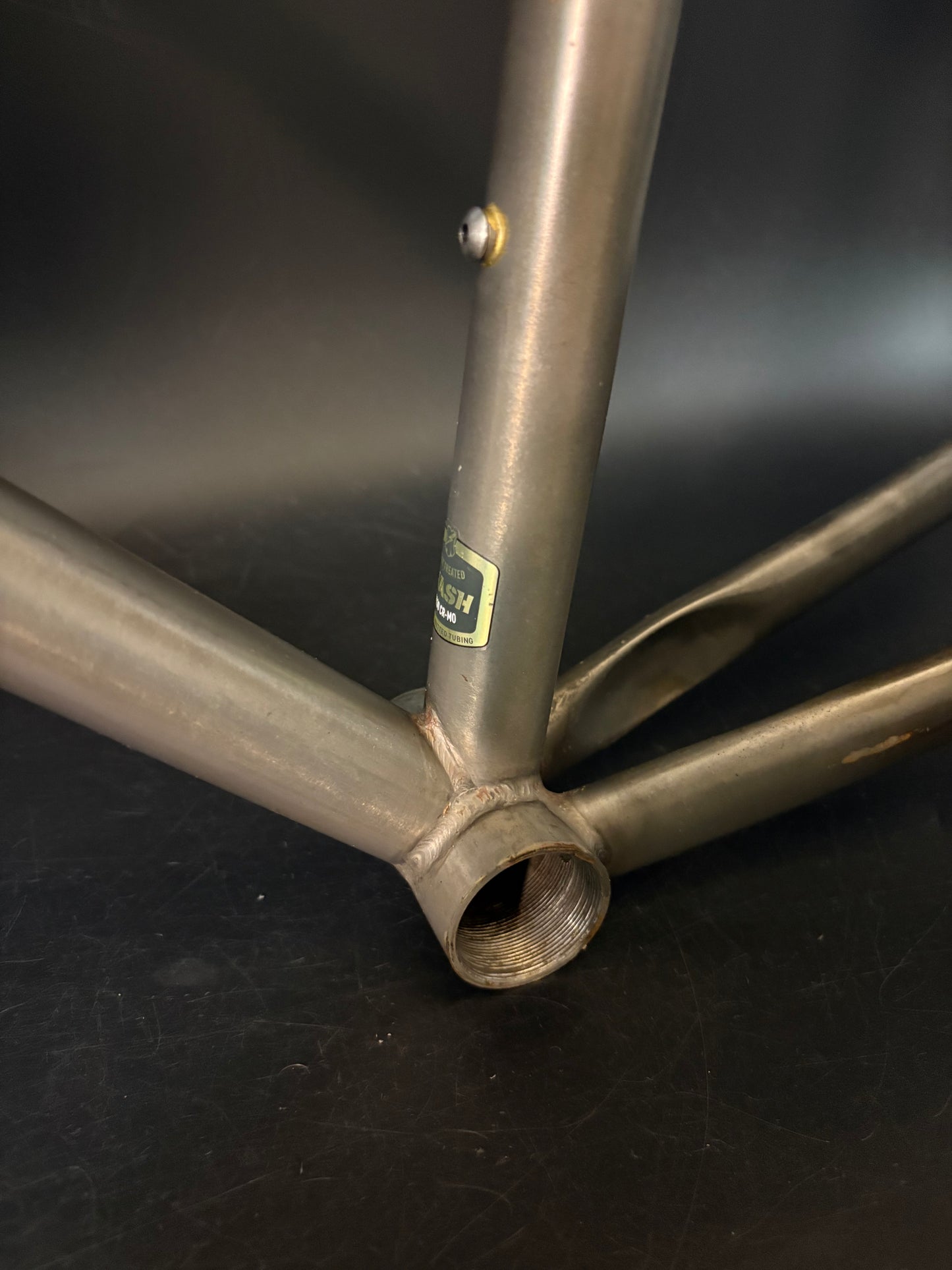 Mash Steel Frameset Raw 50cm XS w/ Rack
