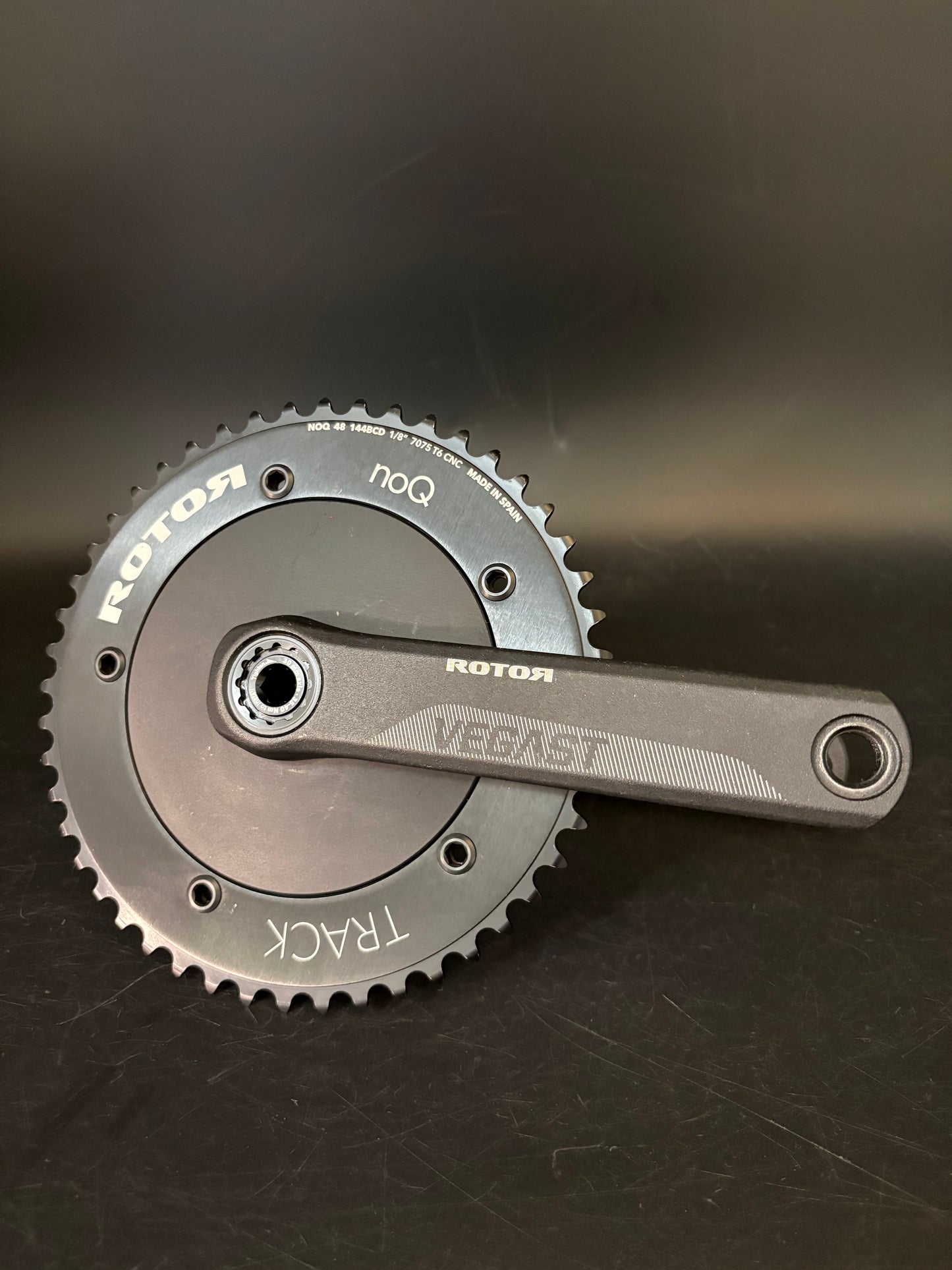 Rotor Vegast Crankset Black 165mm 48t