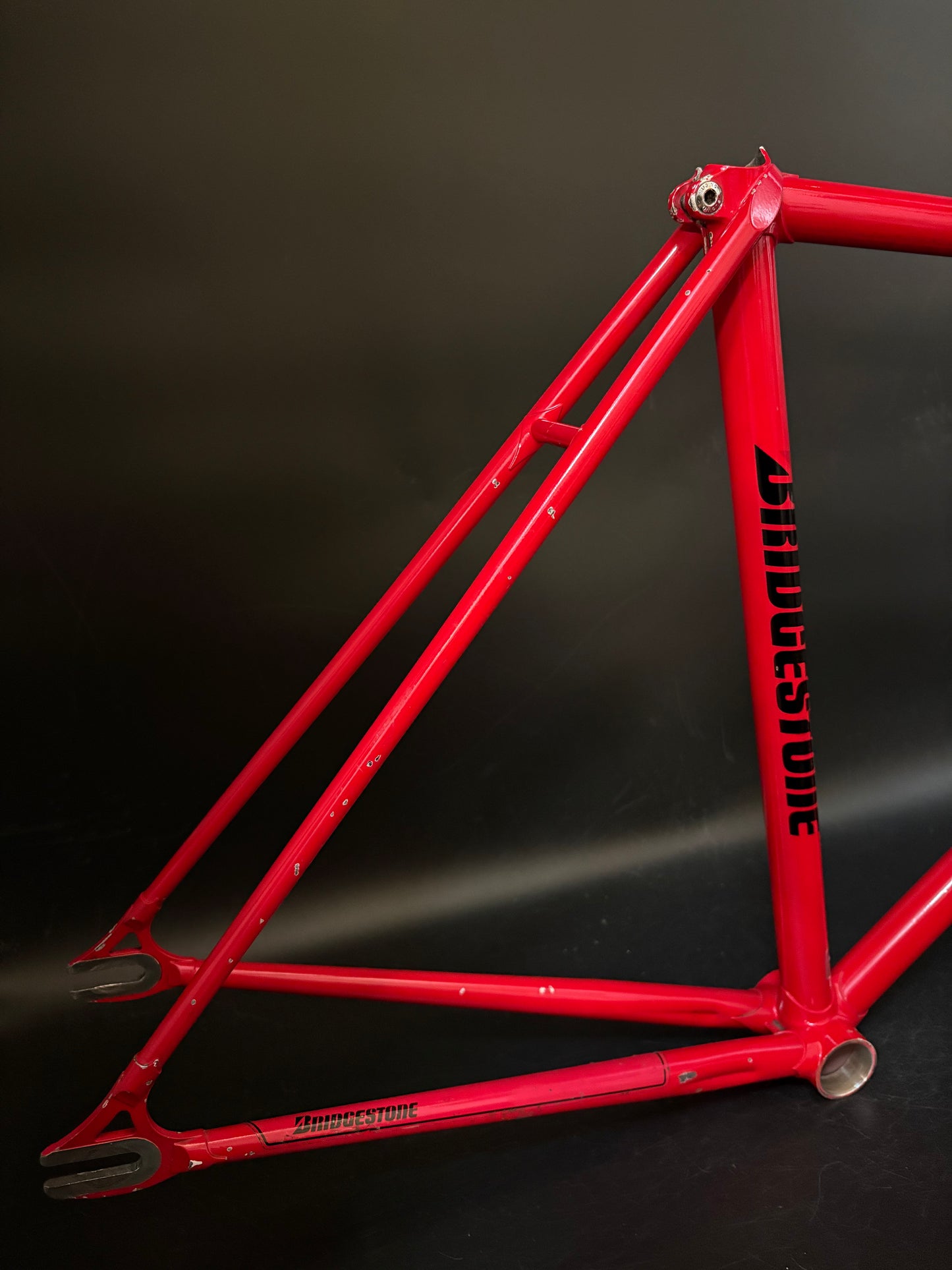 Bridgestone NJS Frameset Red/Black 48cm ST 52cm TT