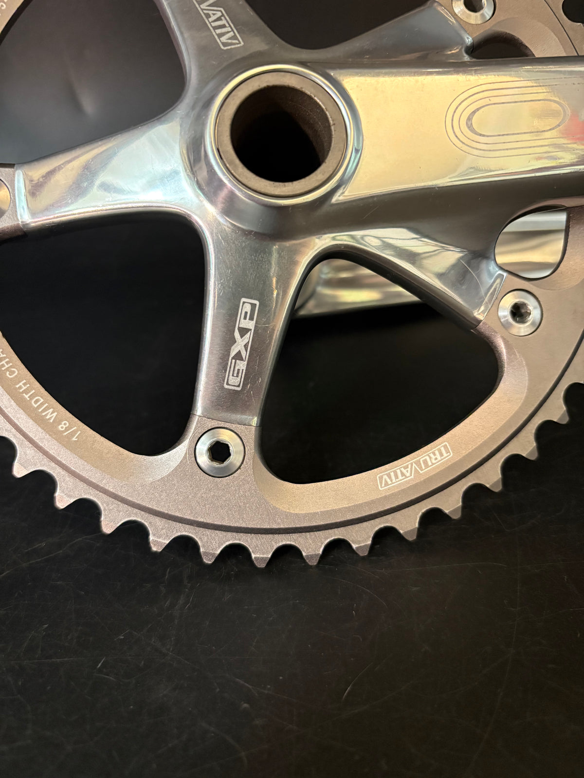 Sram Omnium Crankset Silver 172.5mm 48t