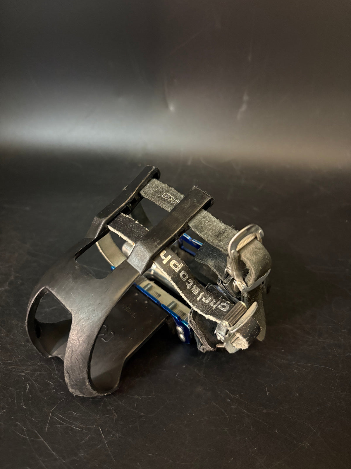 MKS Sylvan Pedals Blue / Double Straps Pedal Setup