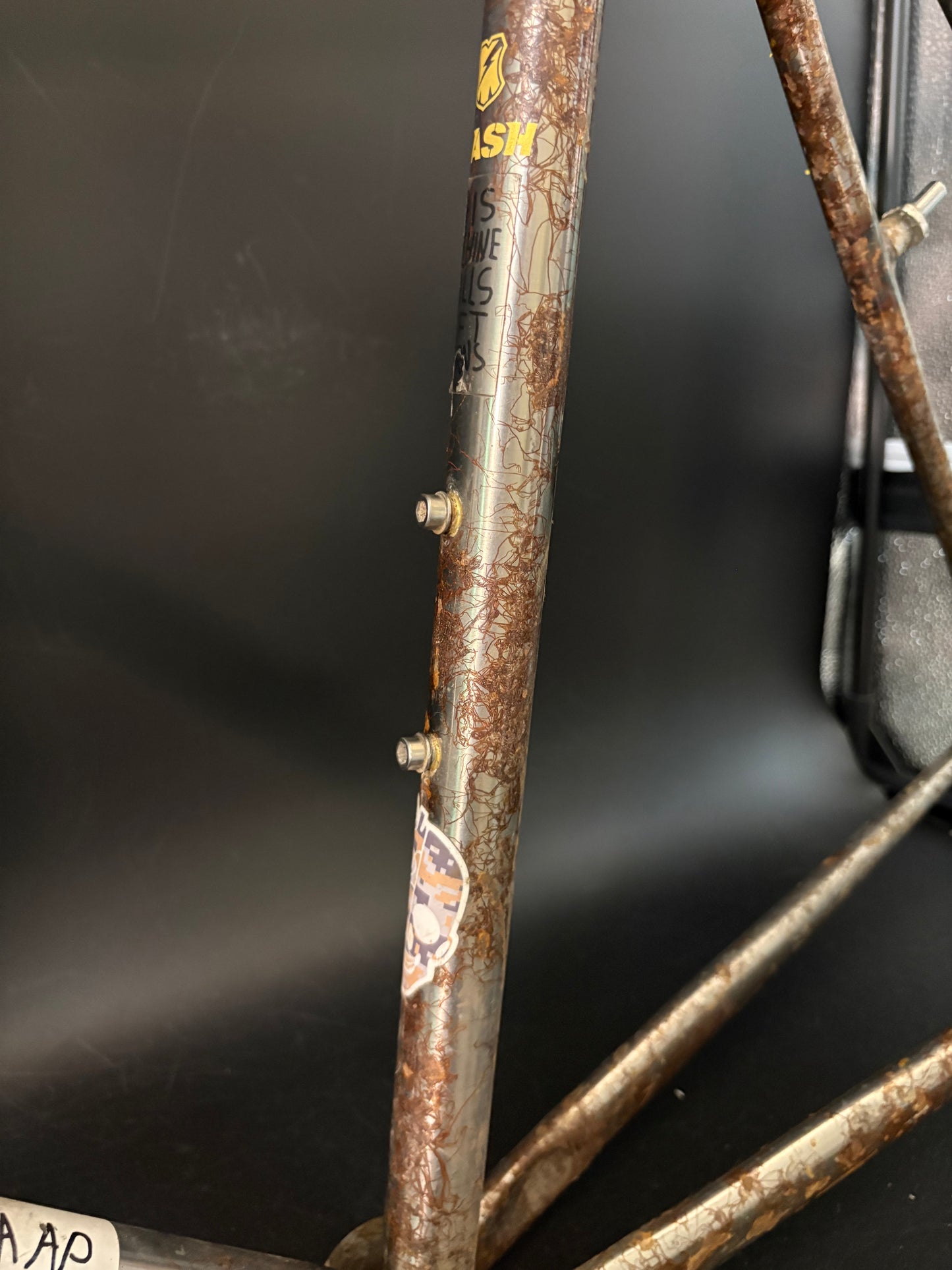 Chas’ Cinelli Mash Work Frameset Raw Prototype #2 55cm