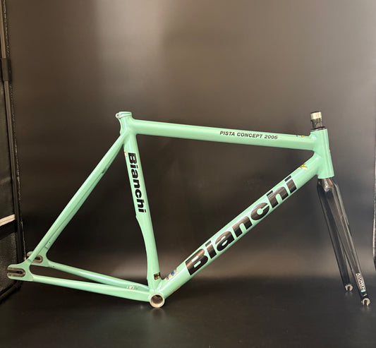 Bianchi Pista Concept 2006 Frameset Celeste 55cm