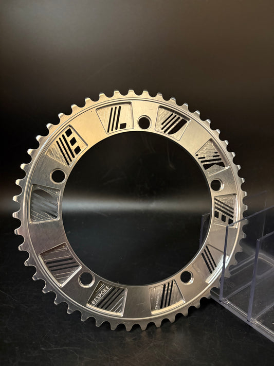 Bespoke x Deluxe Chainring Silver 49t