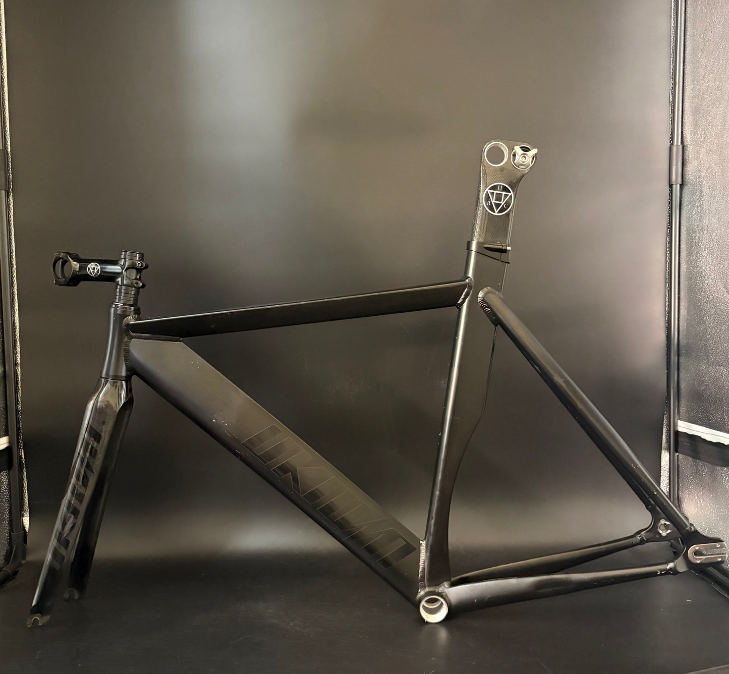 Unknown Track Frameset Black 54cm