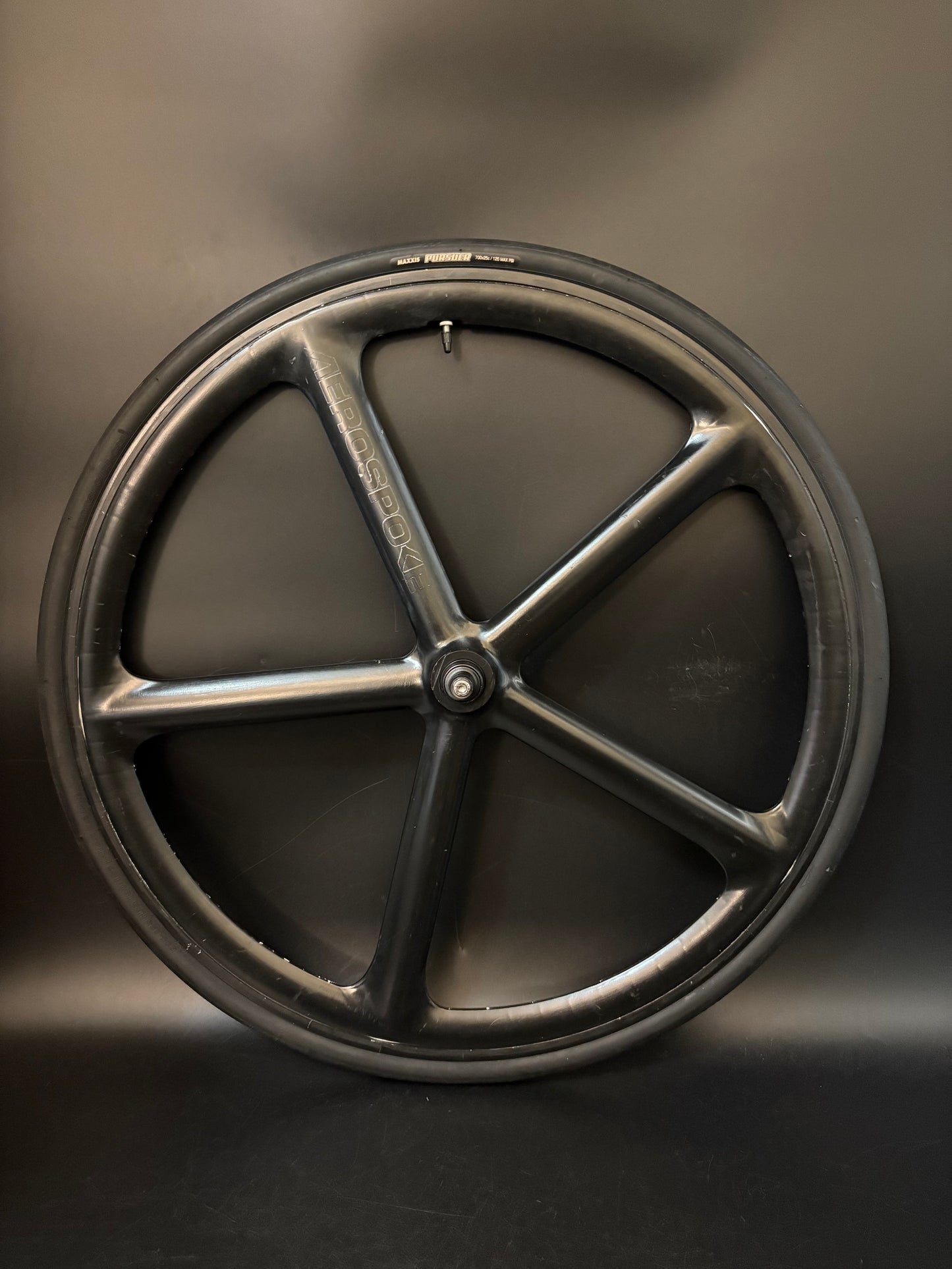 Aerospoke Wheelset Black w/ 17t Cog