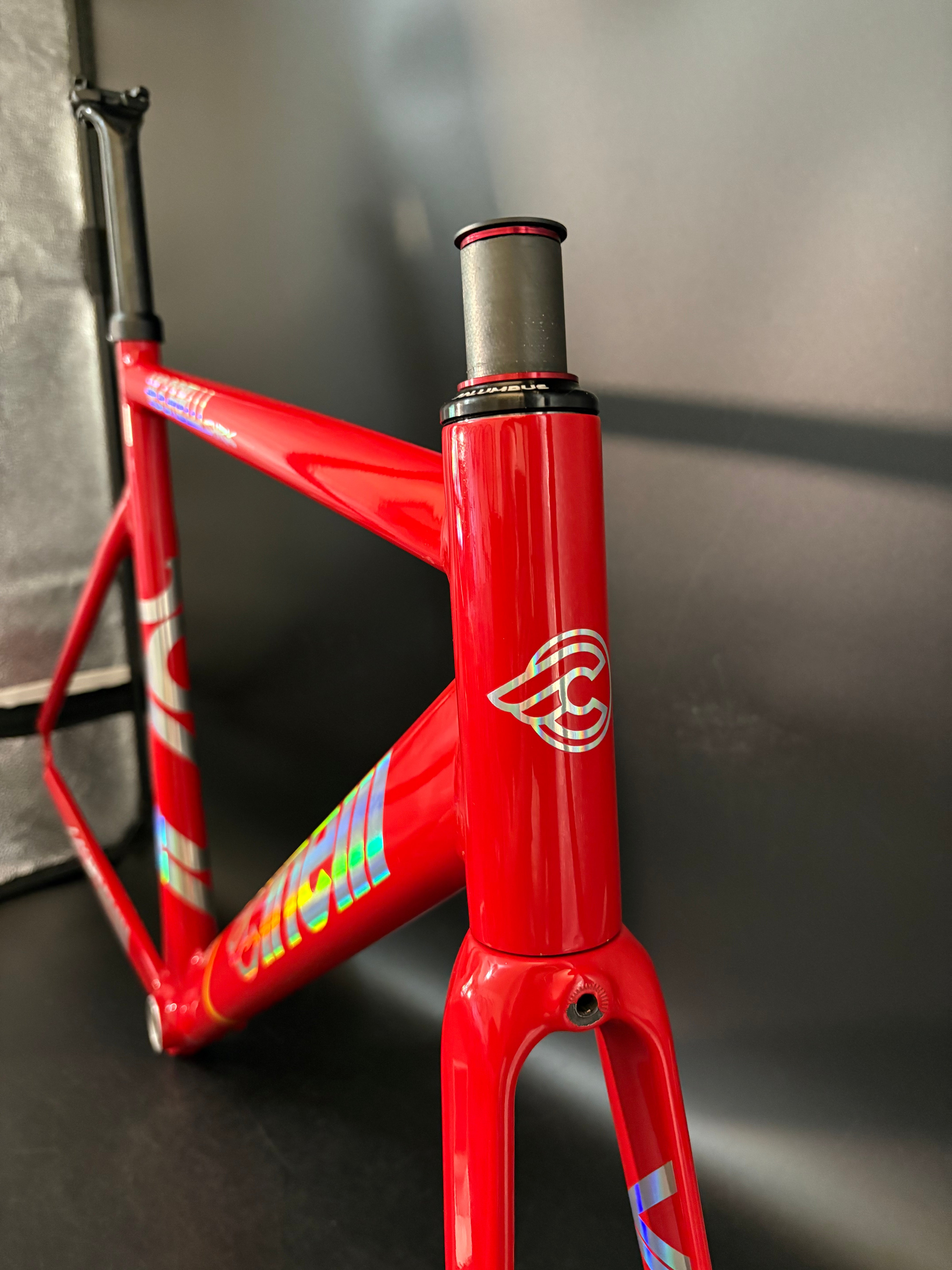 Cinelli Vigorelli Shark Frameset Red 54cm Medium – Track Lab
