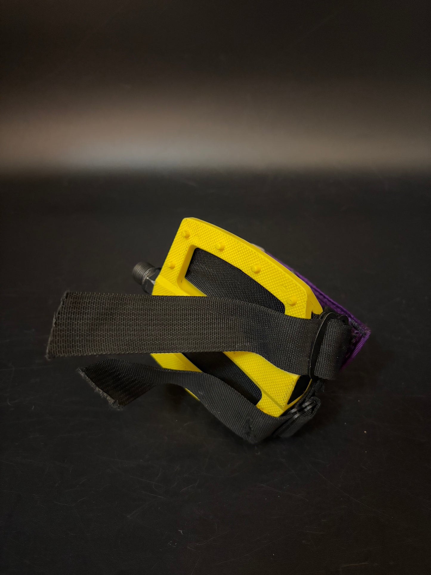 Merritt Pedals Yellow/ Hold Fast Straps Pedal Setup