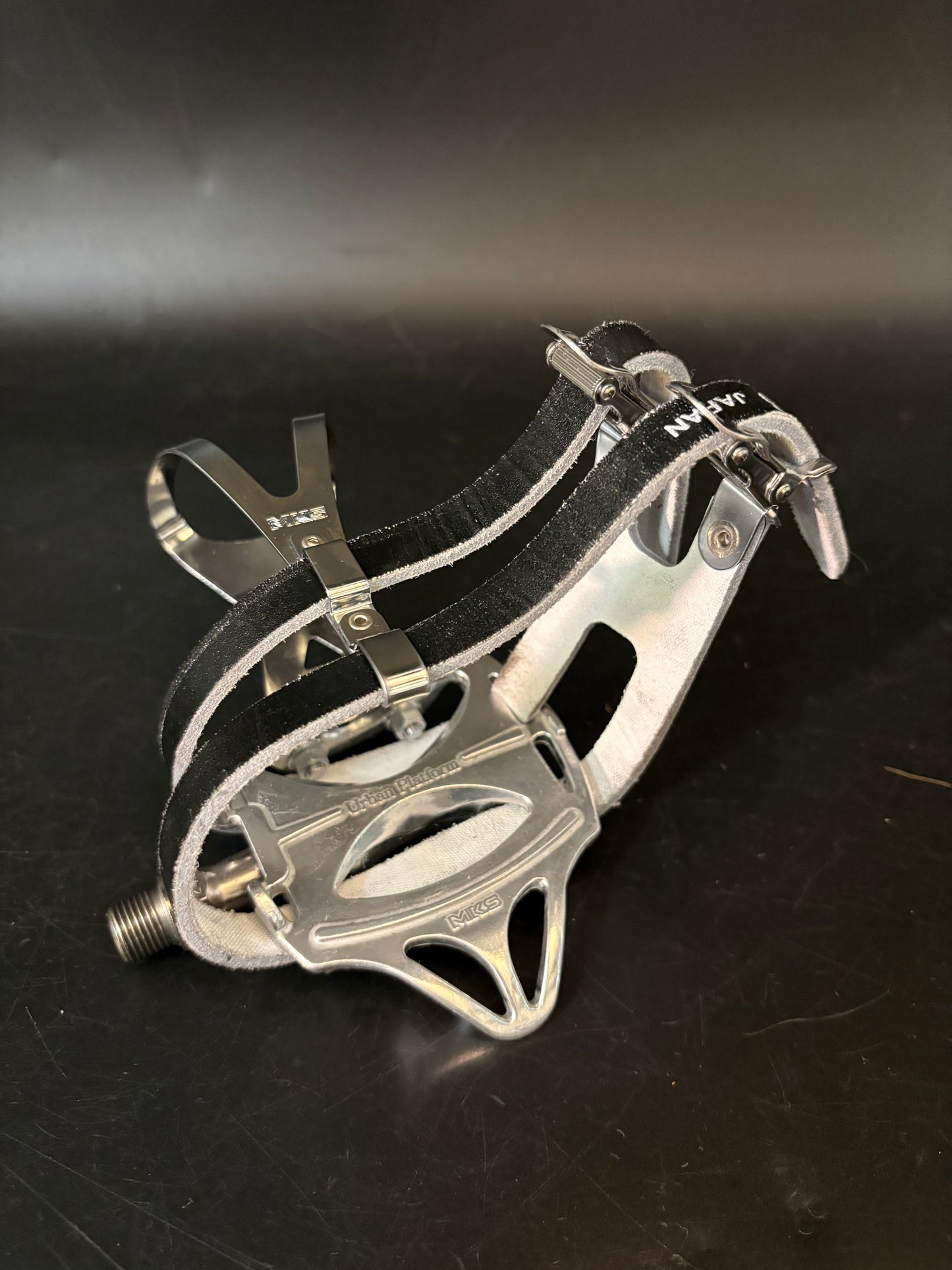 MKS Urban Platform / MKS Leather Double Straps Pedal Set Up