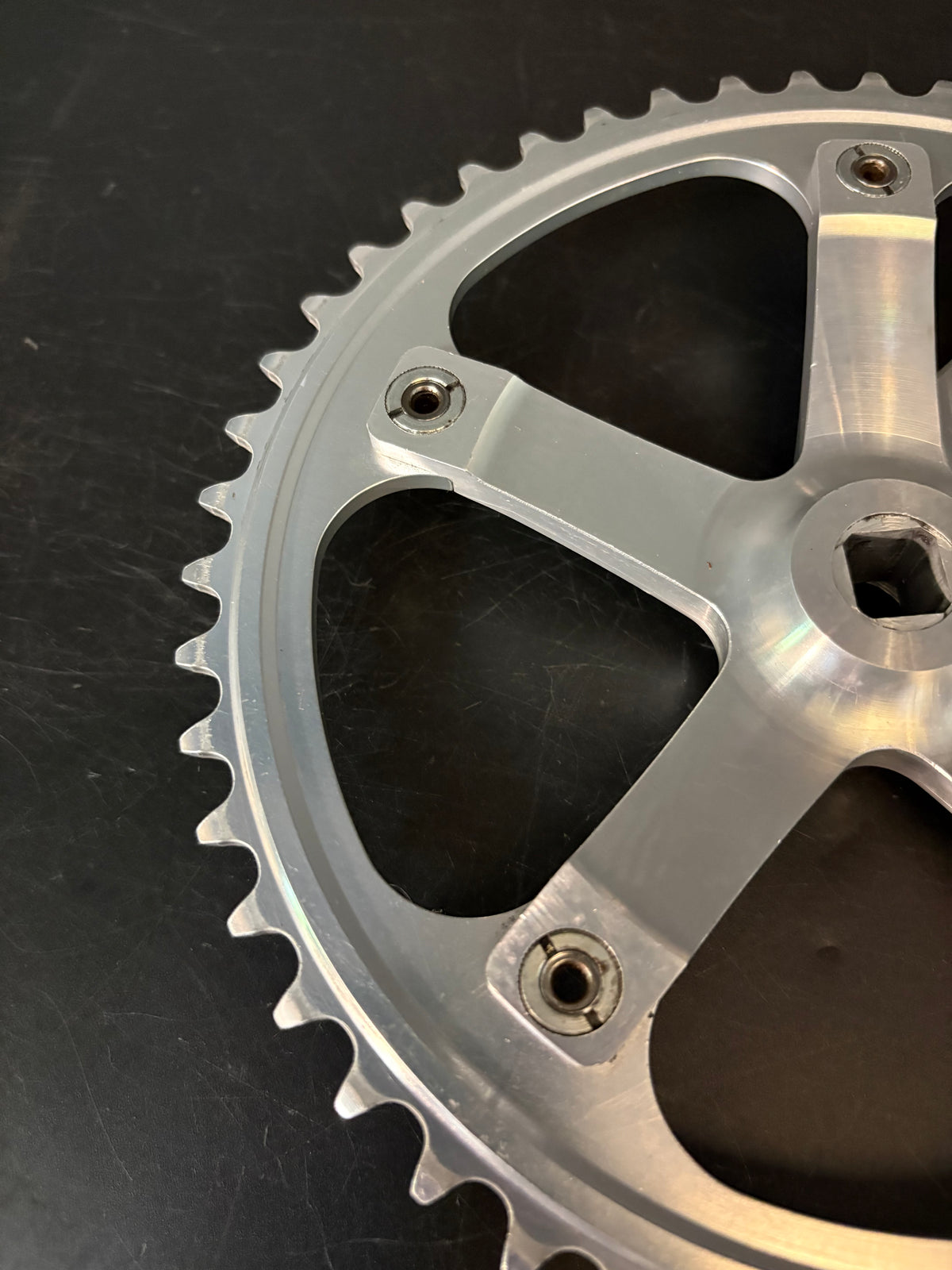 Sugino 75 Crankset Silver 165mm 49t