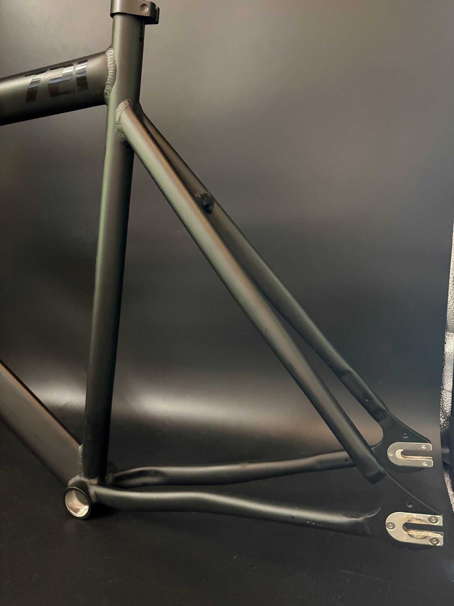 Leader 721 Frameset Black 56cm w/ Extras