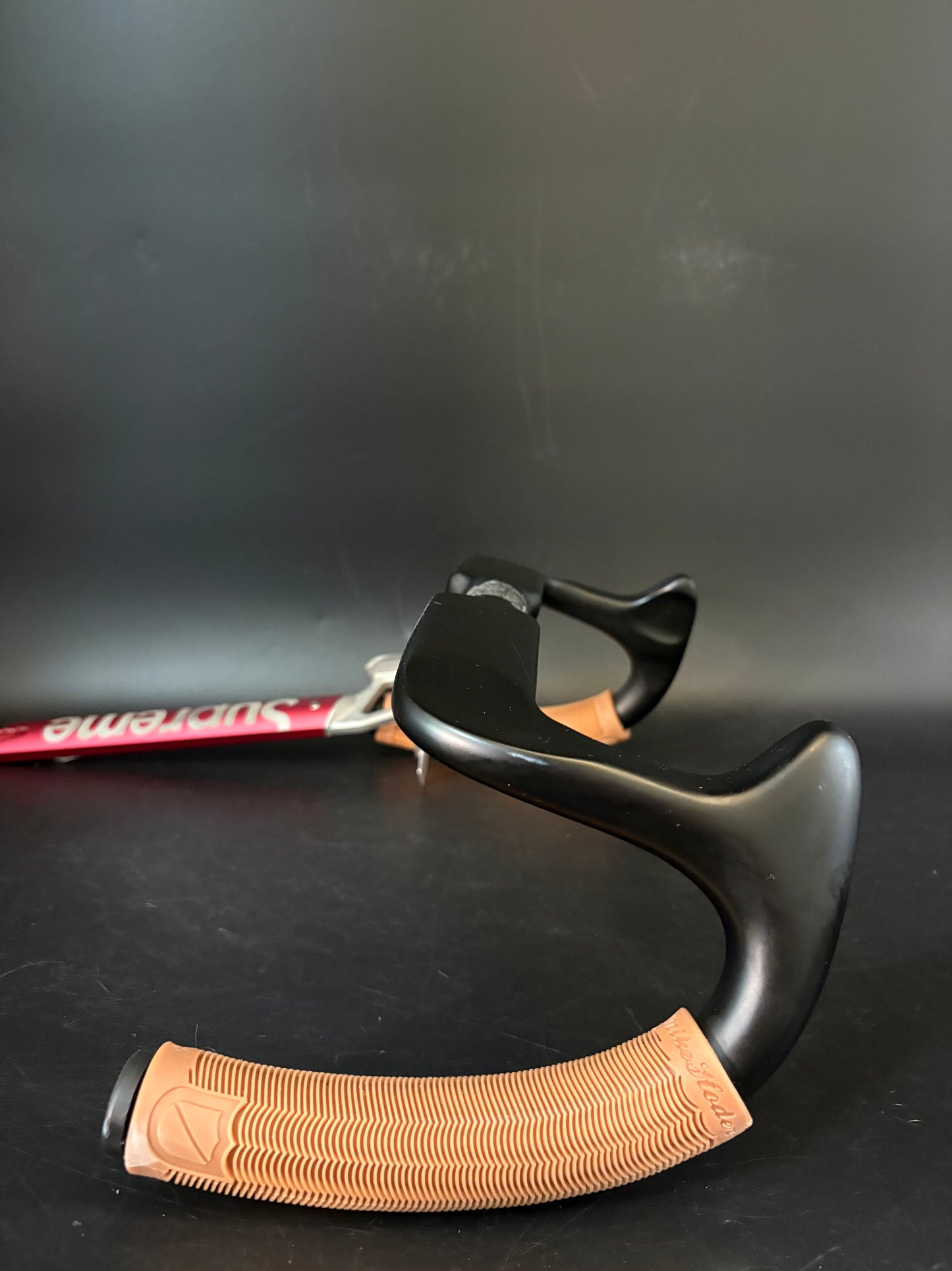 Unbranded Bunch Track Drop Handlebar Carbon 39cm 31.8