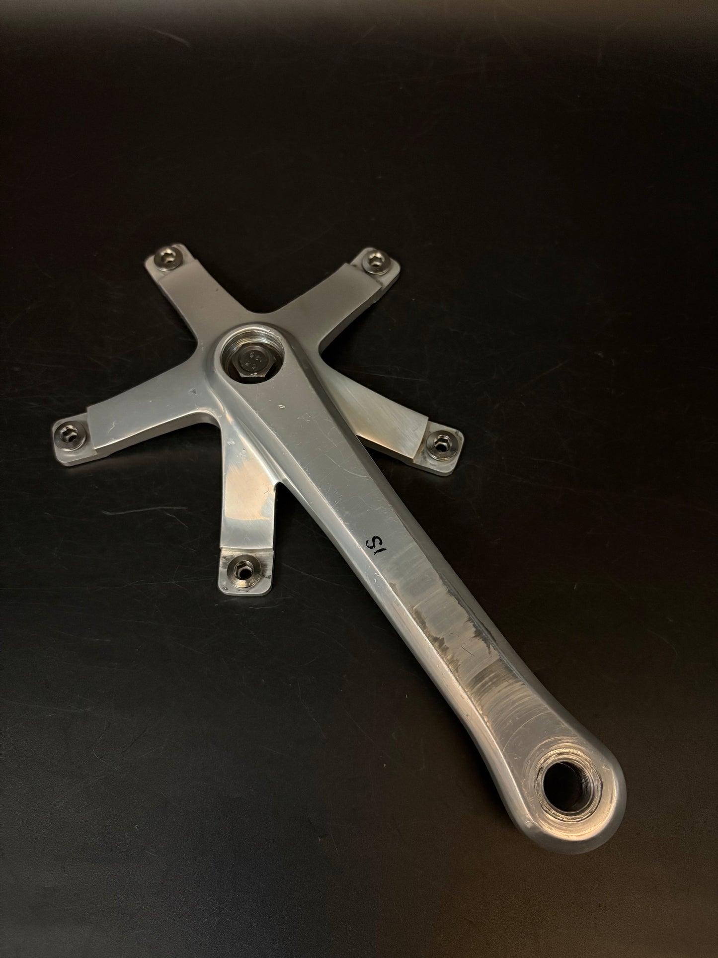 DAMAGED Sugino 75 Cranks Silver 170mm
