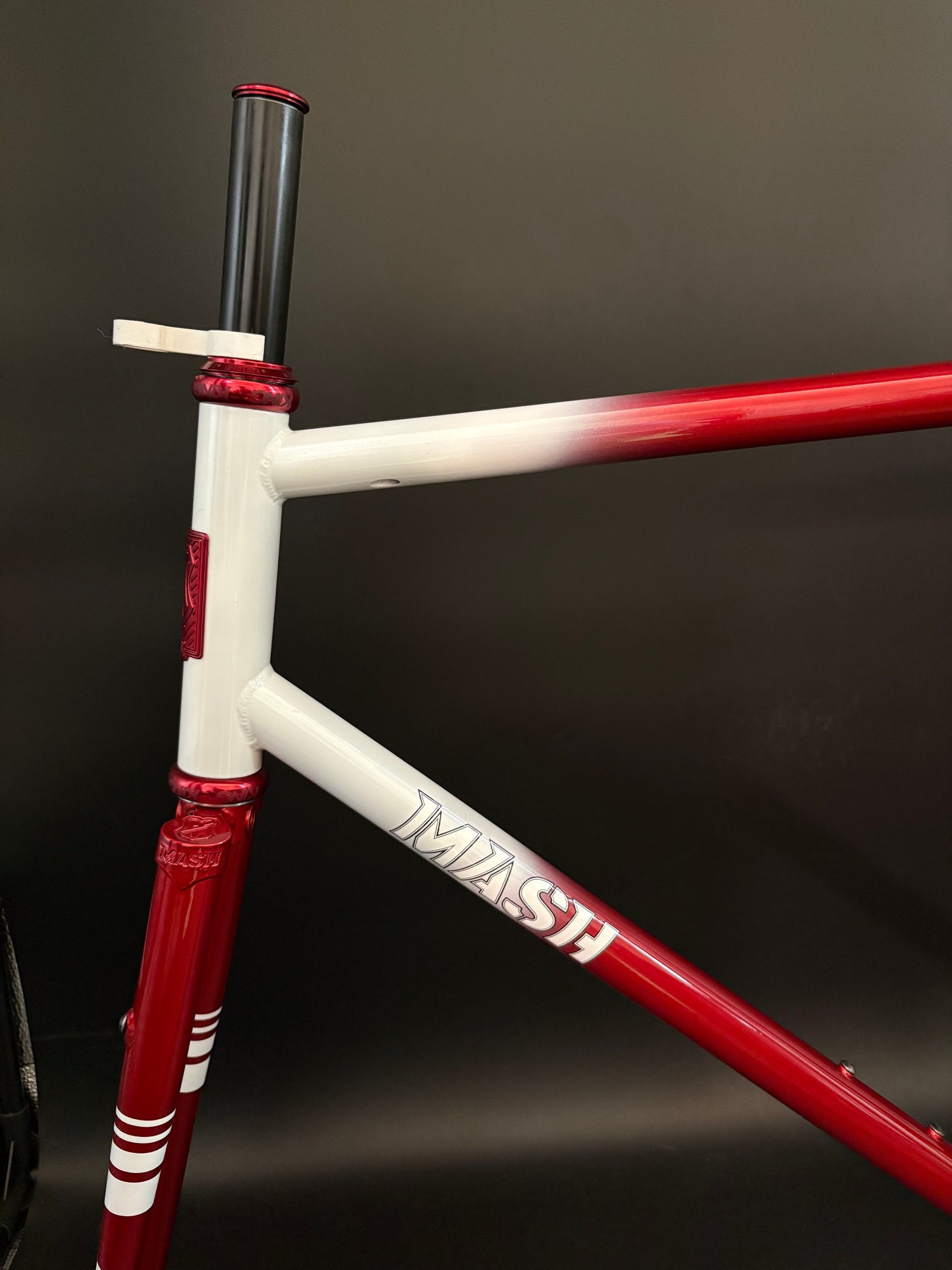 Mash Steel Frameset Red/White 60cm XL