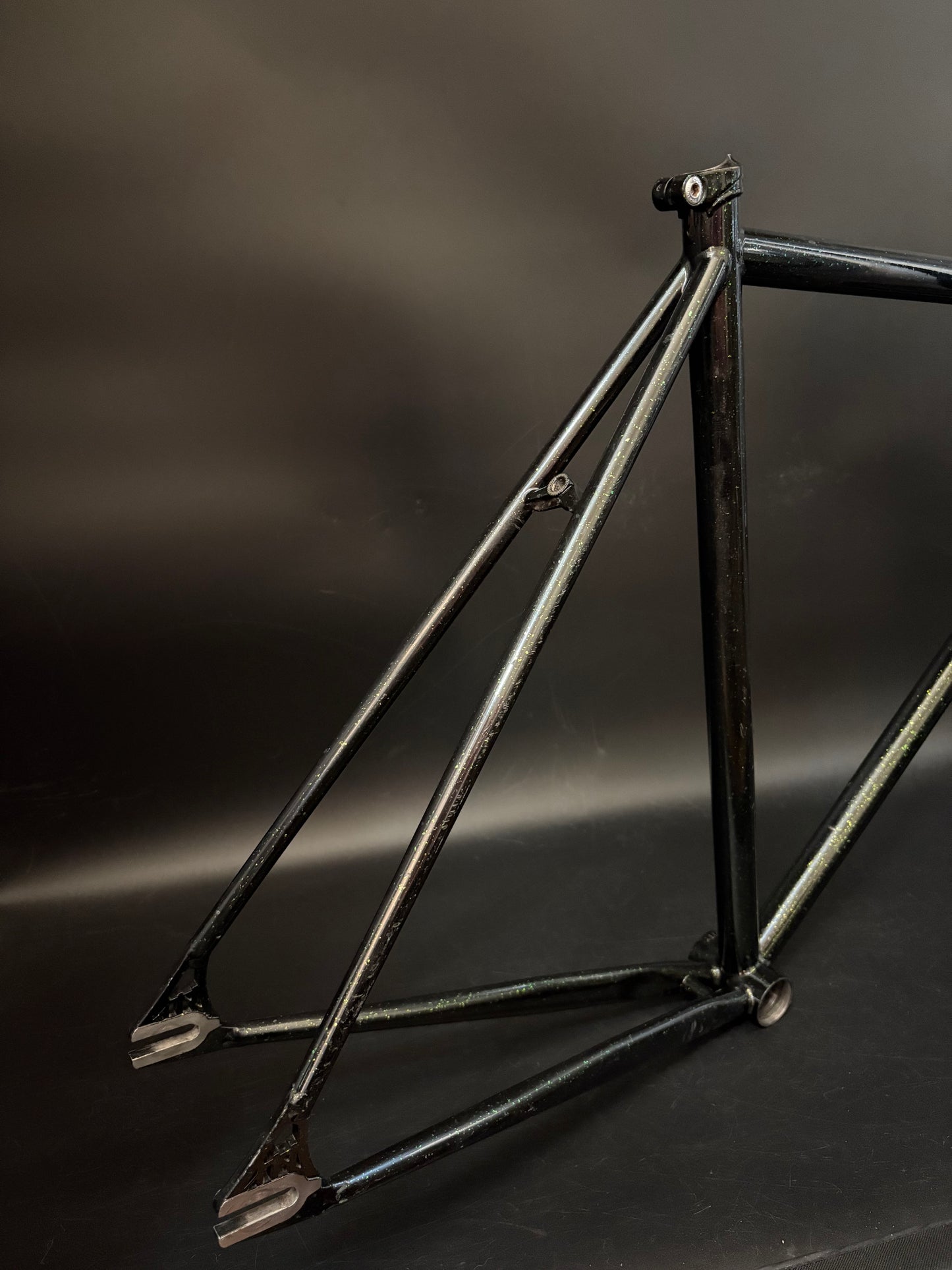 All City Big Block Frameset Green Sparkle 52cm