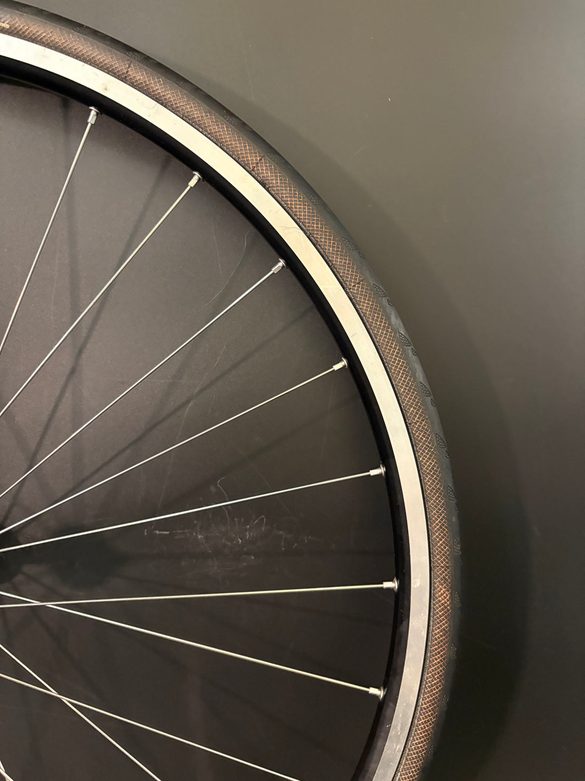 Mavic Open Pro Black / Dura Ace 7710 Wheelset 28h