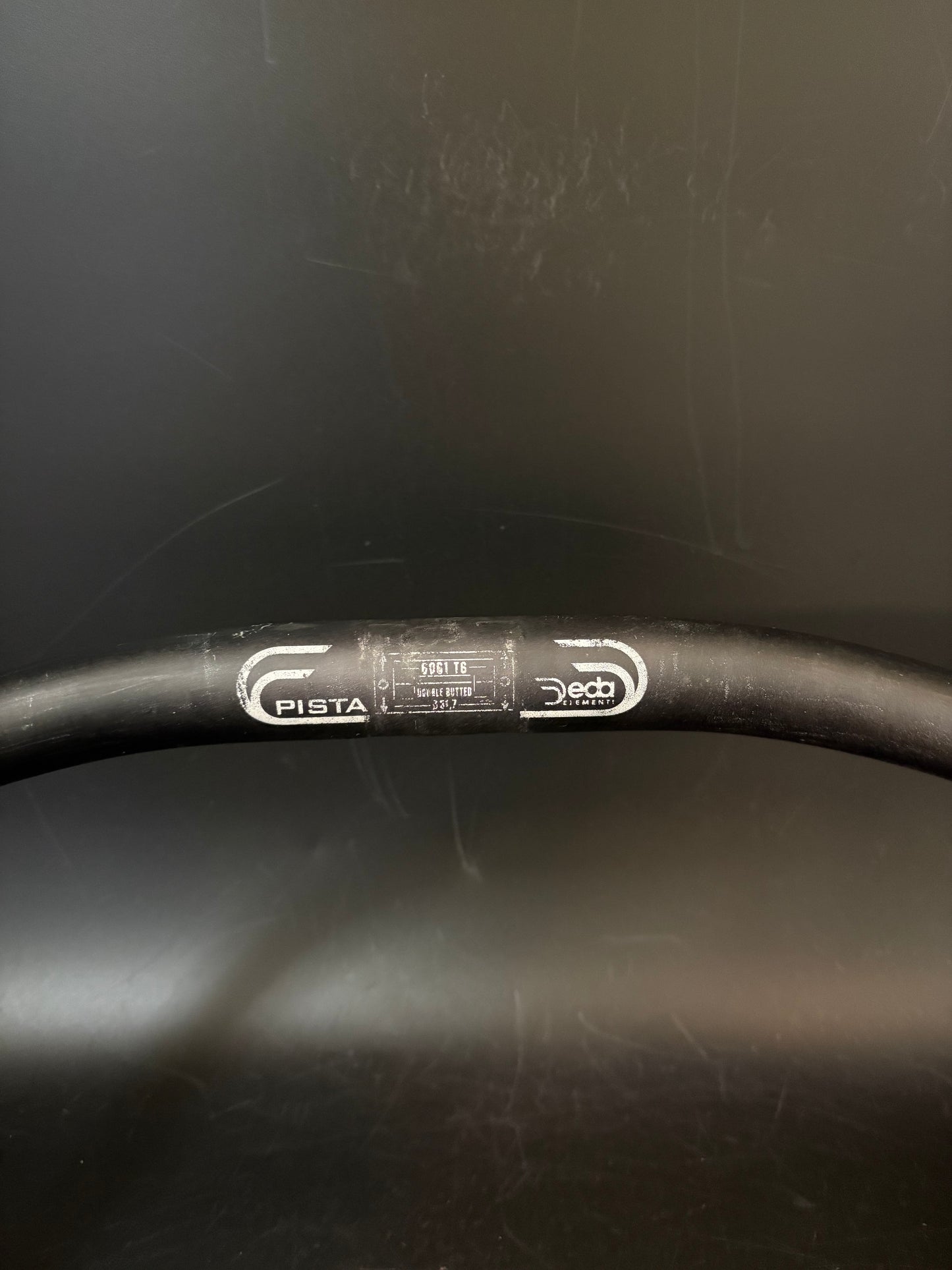 Deda Pista Track Drop Handlebar Black 40cm 31.8