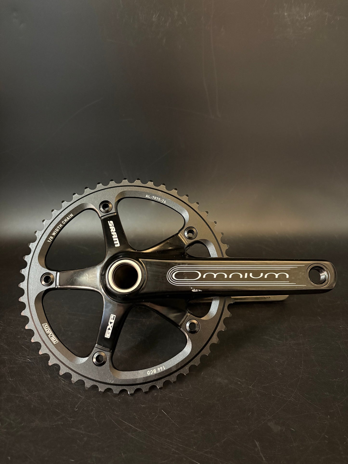 Sram Omnium Crankset Black 165mm 48t