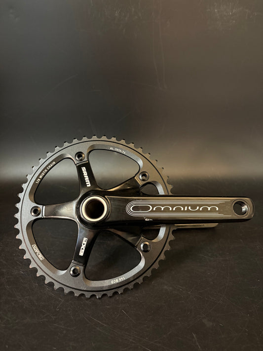 Sram Omnium Crankset Black 165mm 48t
