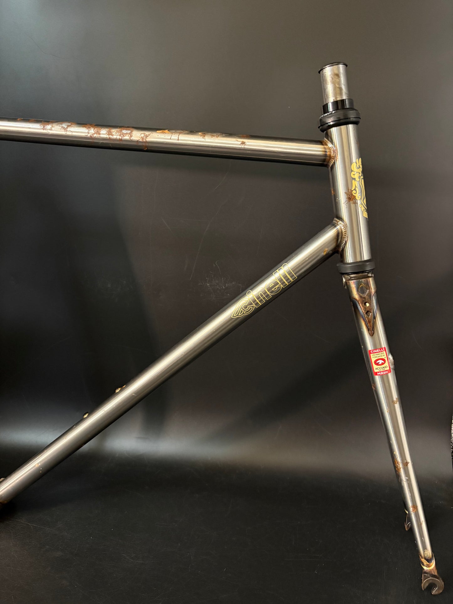 Cinelli Mash Work Frameset Raw 60cm