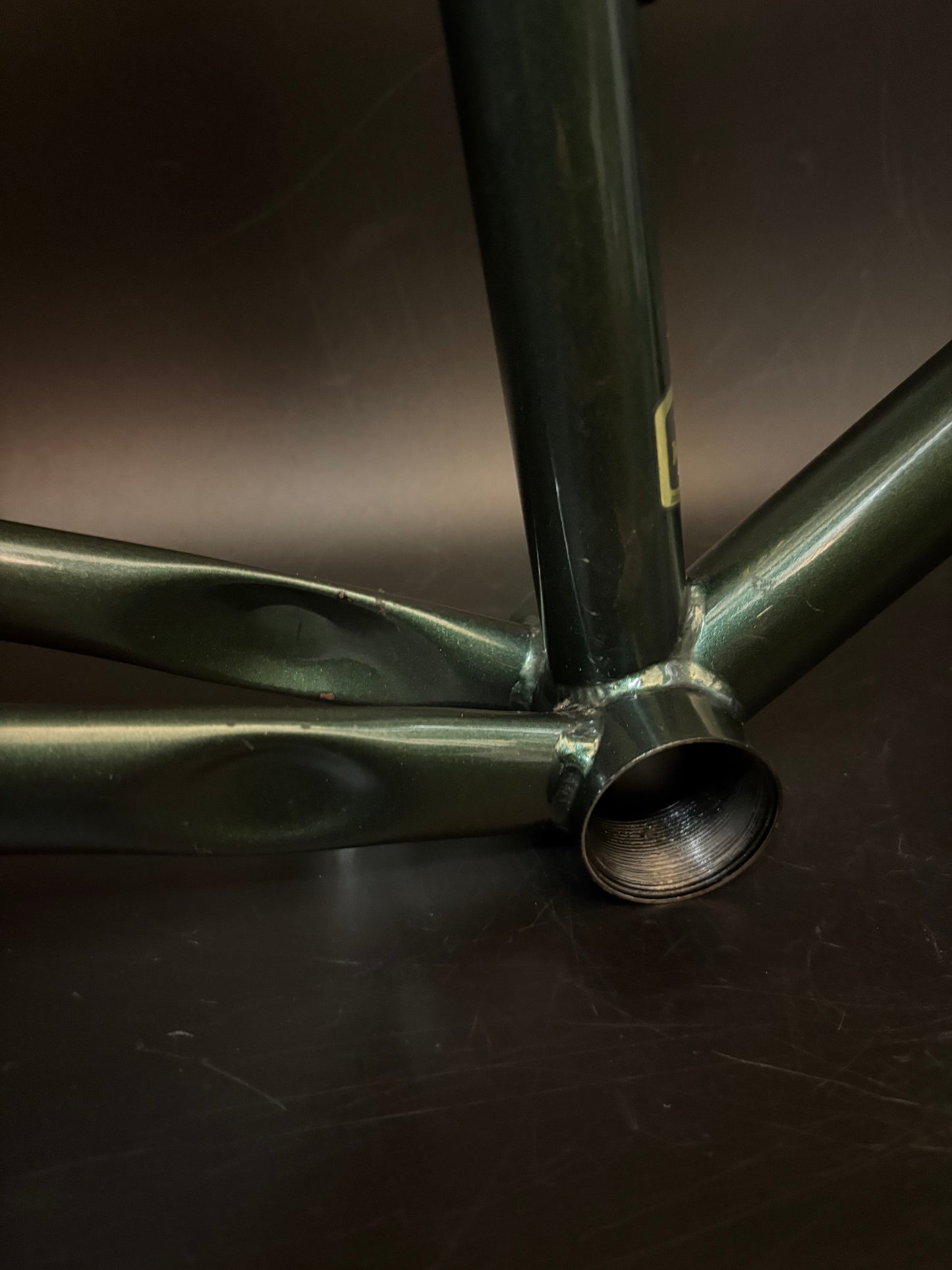 Mash Steel Frameset Green 55cm w/ Mash Rack + Camo ILE x Mash Rack Bag