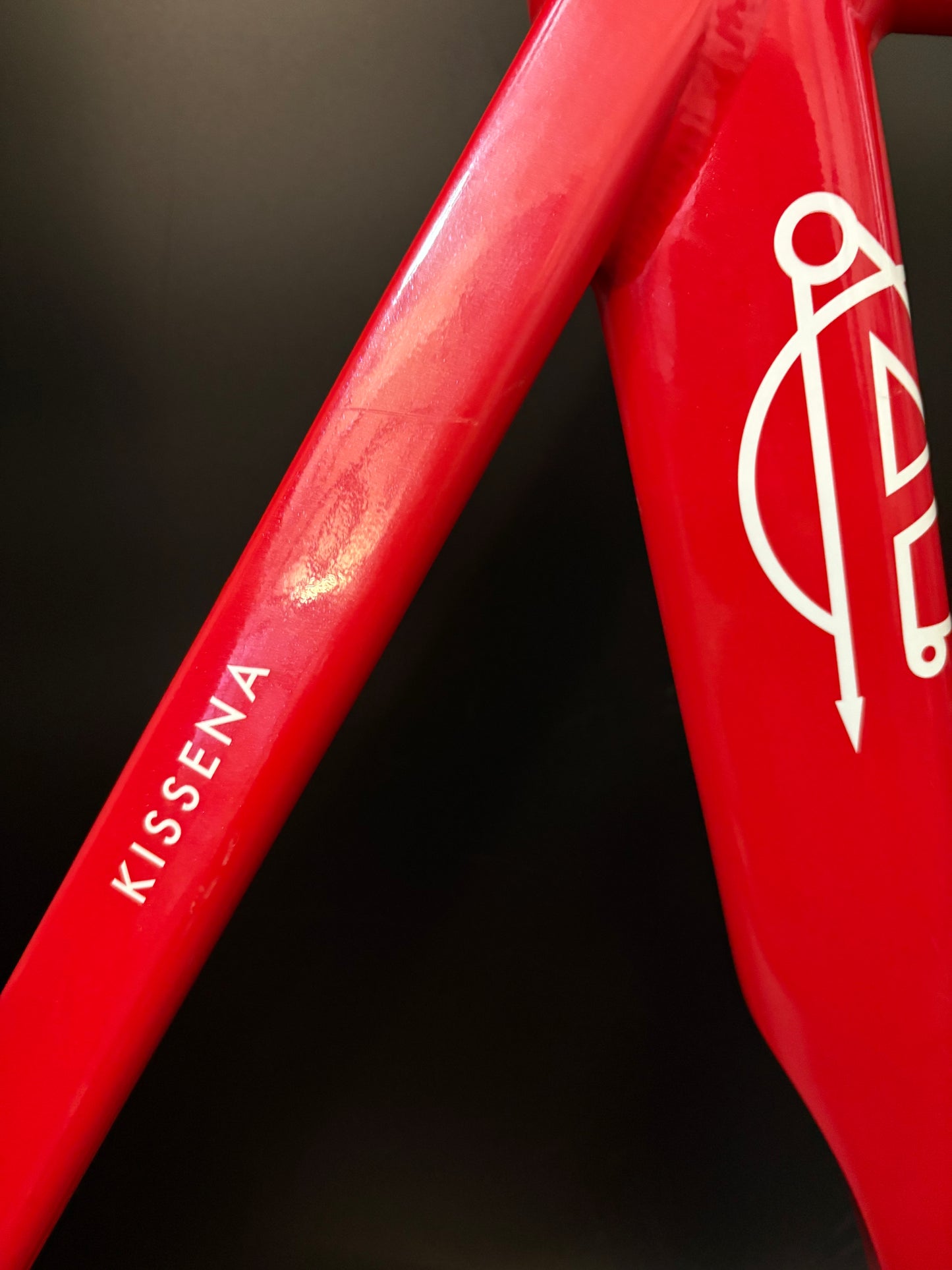 Affinity Kissena Frameset Red 55cm M