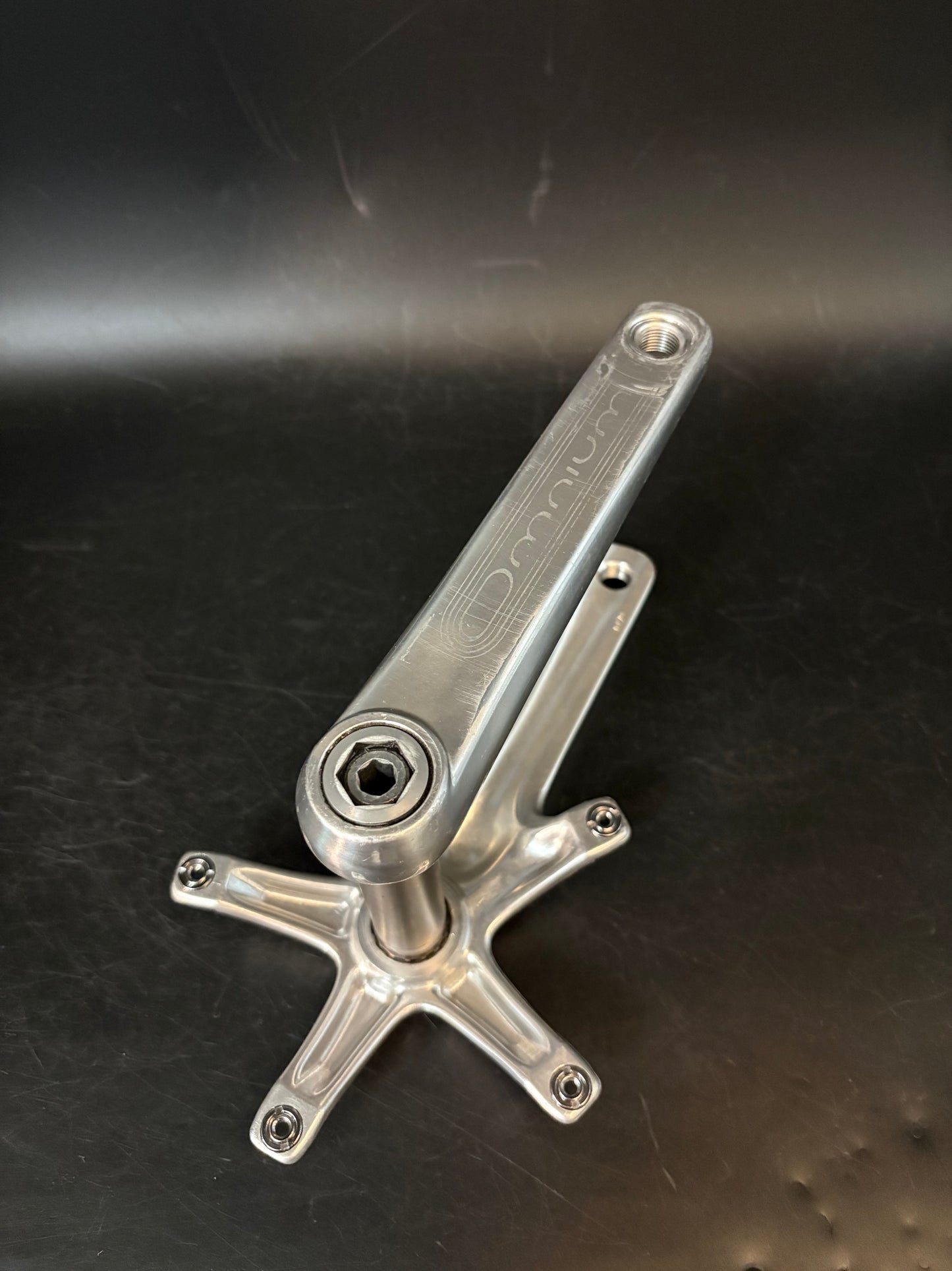 Sram Omnium Cranks Silver 167.5mm