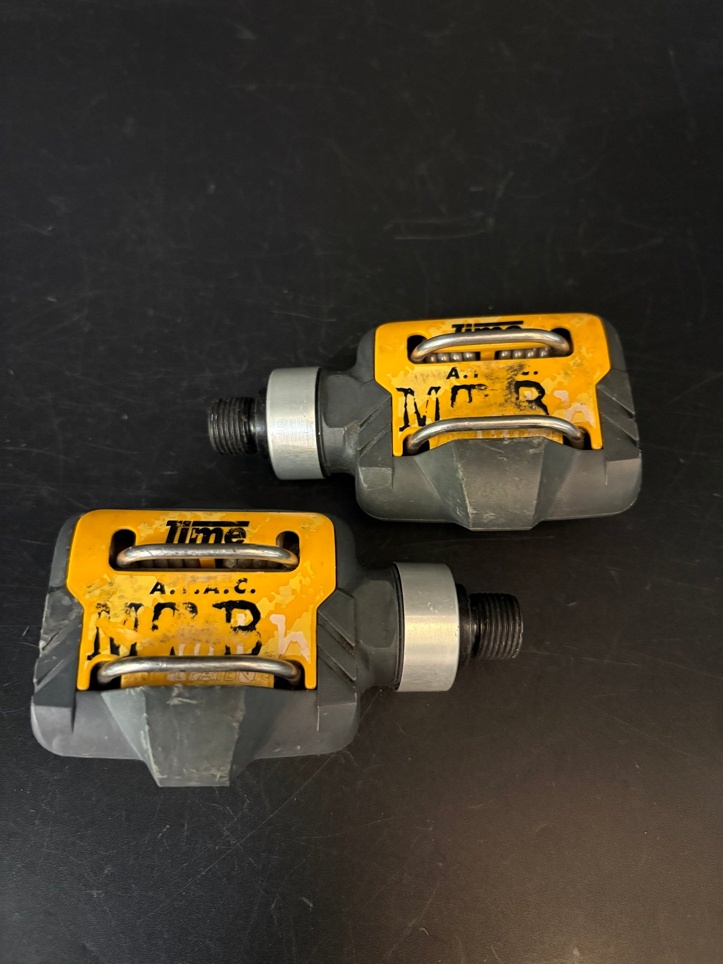 Time Atac MTB Clipless Pedals Yellow