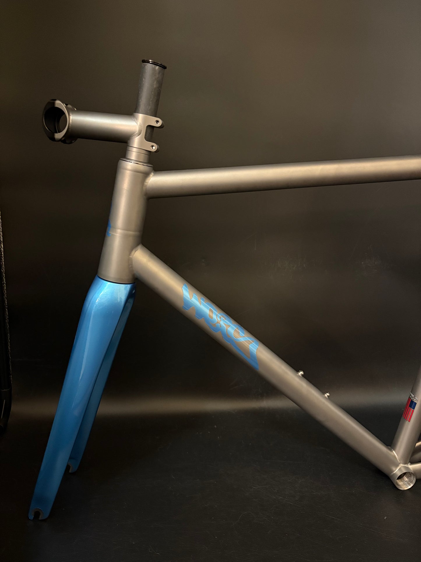 NEW Weis Hammer Ti Track Frameset Titanium Custom Finishing 55.5cm TT 71cm ST center