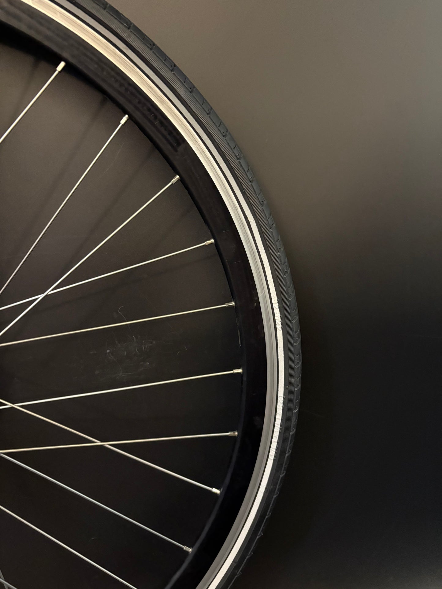 Velocity Deep V Black Machined / All City Wheelset 32h