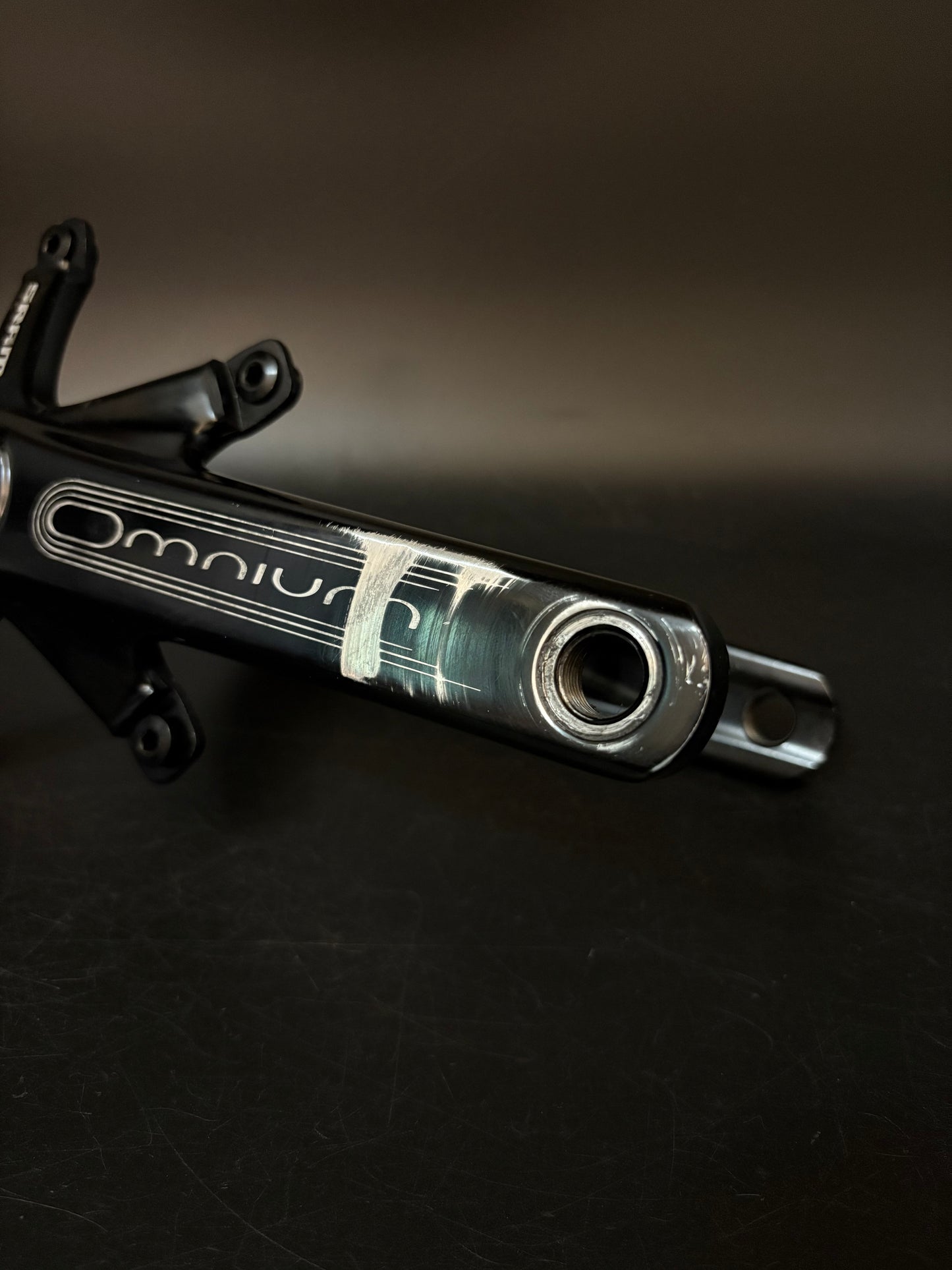 Sram Omnium Cranks Black 165mm