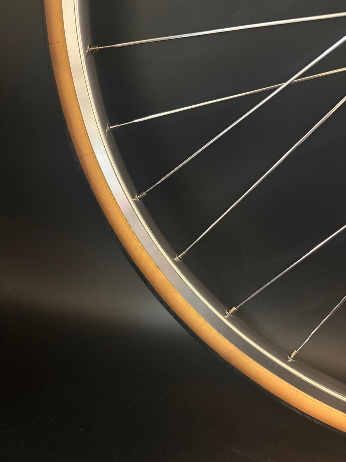 H Plus Son Tb14 / Dura Ace 7600 Wheelset Silver 32h