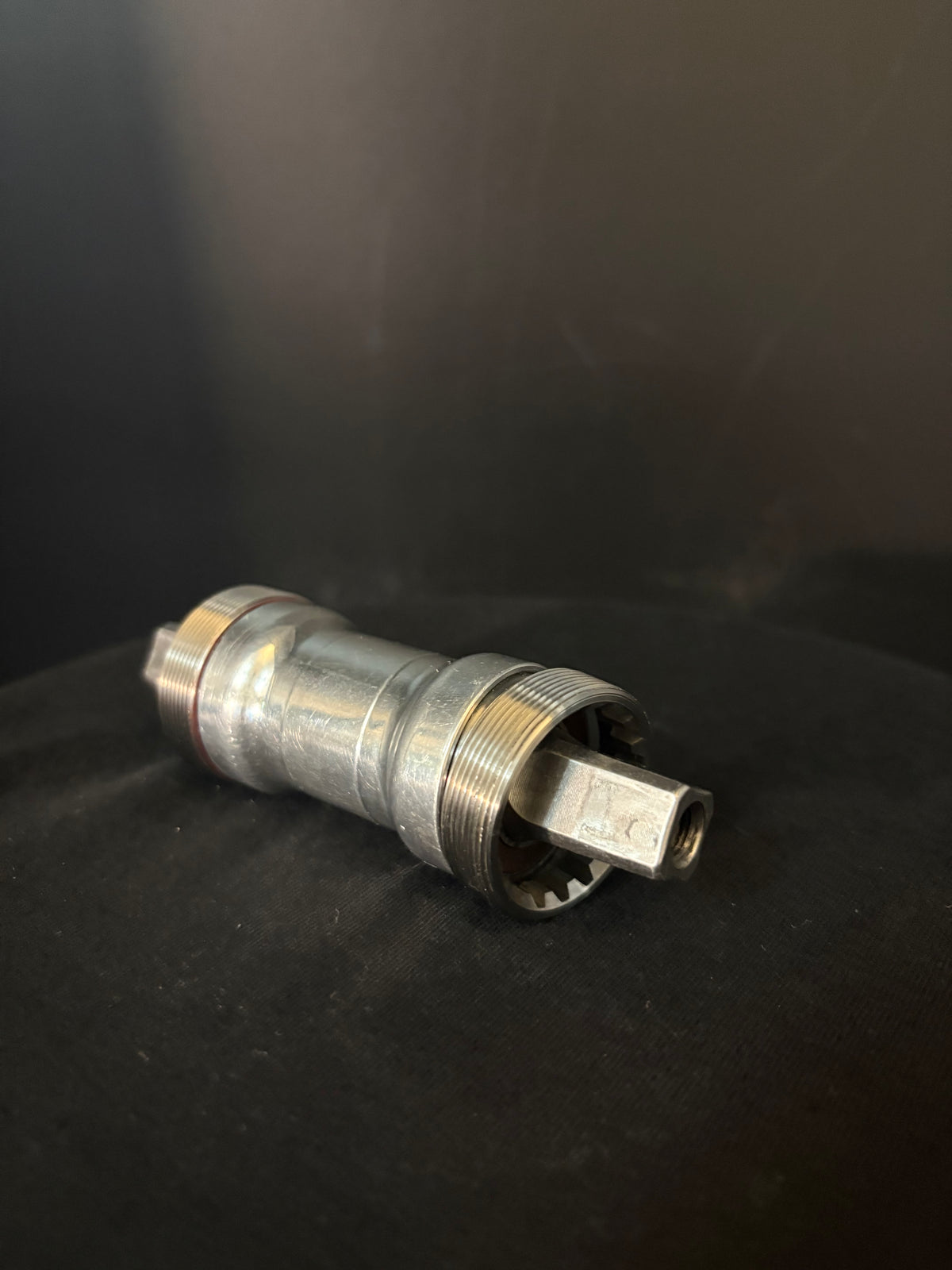 Phil Wood Square Taper Bottom Bracket Silver 111mm JIS