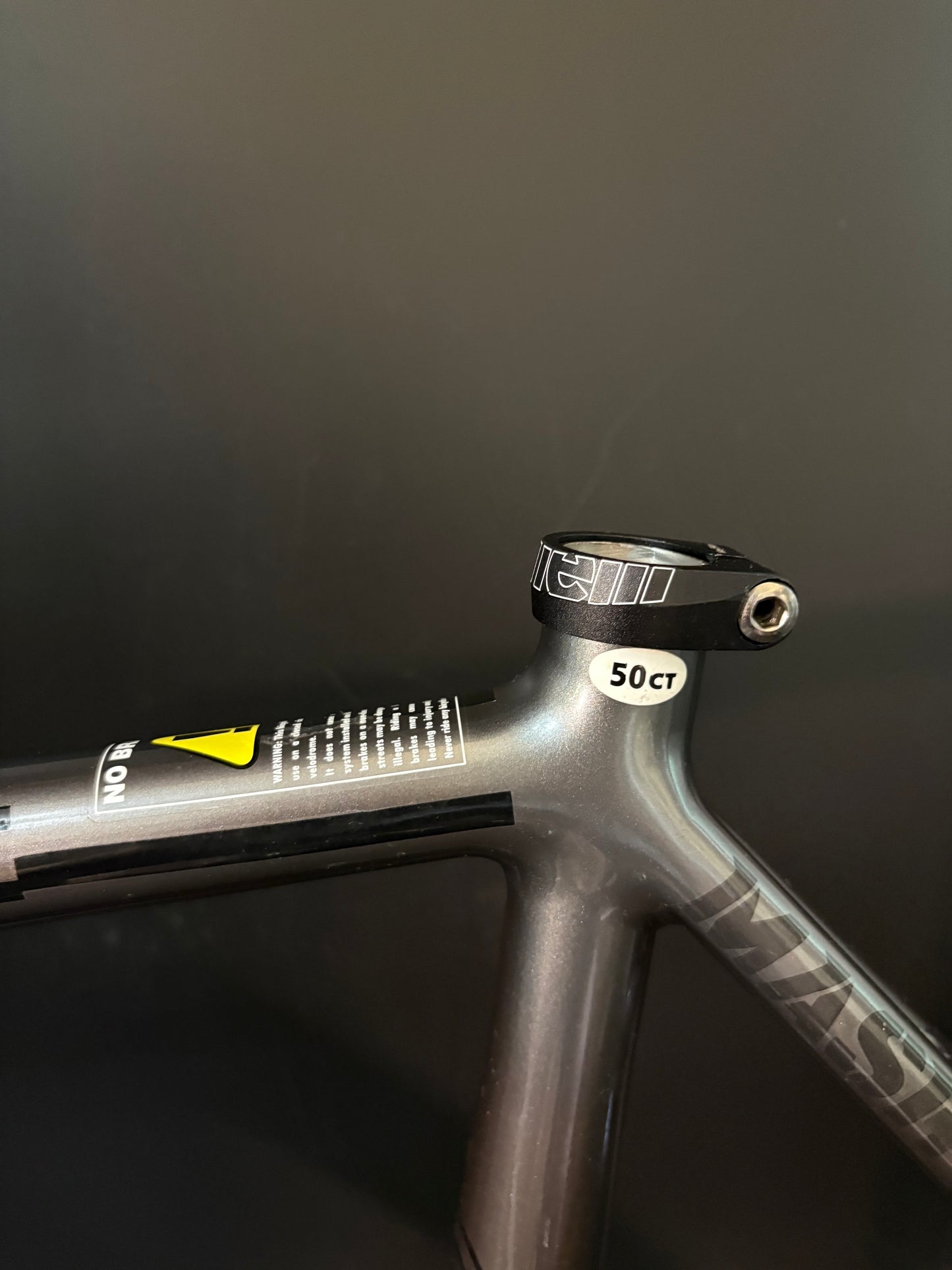 Cinelli Mash Parallax Frameset Black 50cm