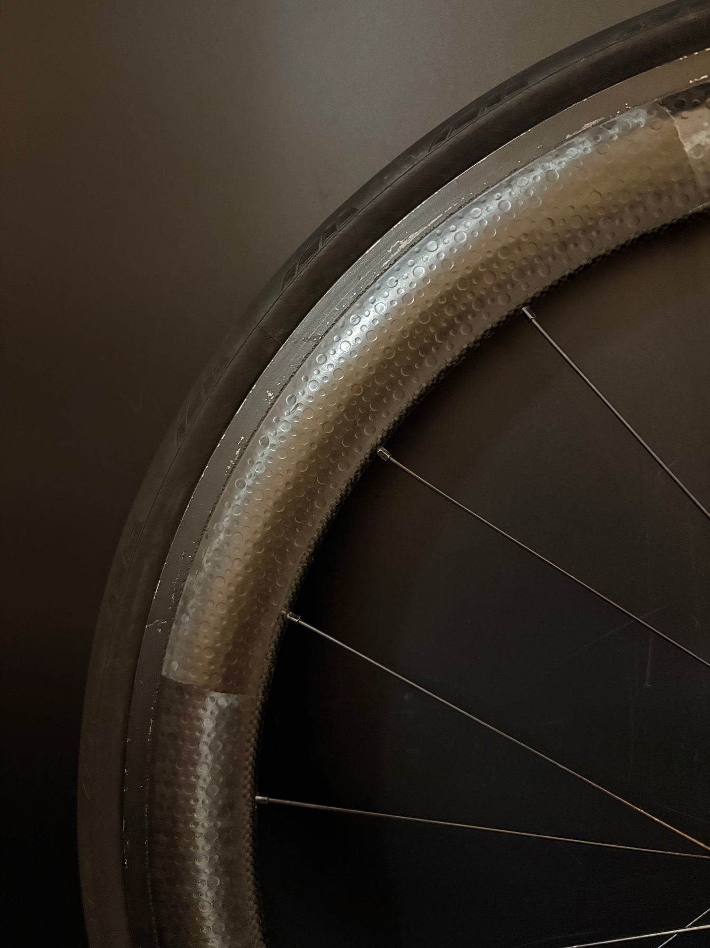 Zipp 404 Carbon Clincher / Phil Wood LF Front Wheel 24h