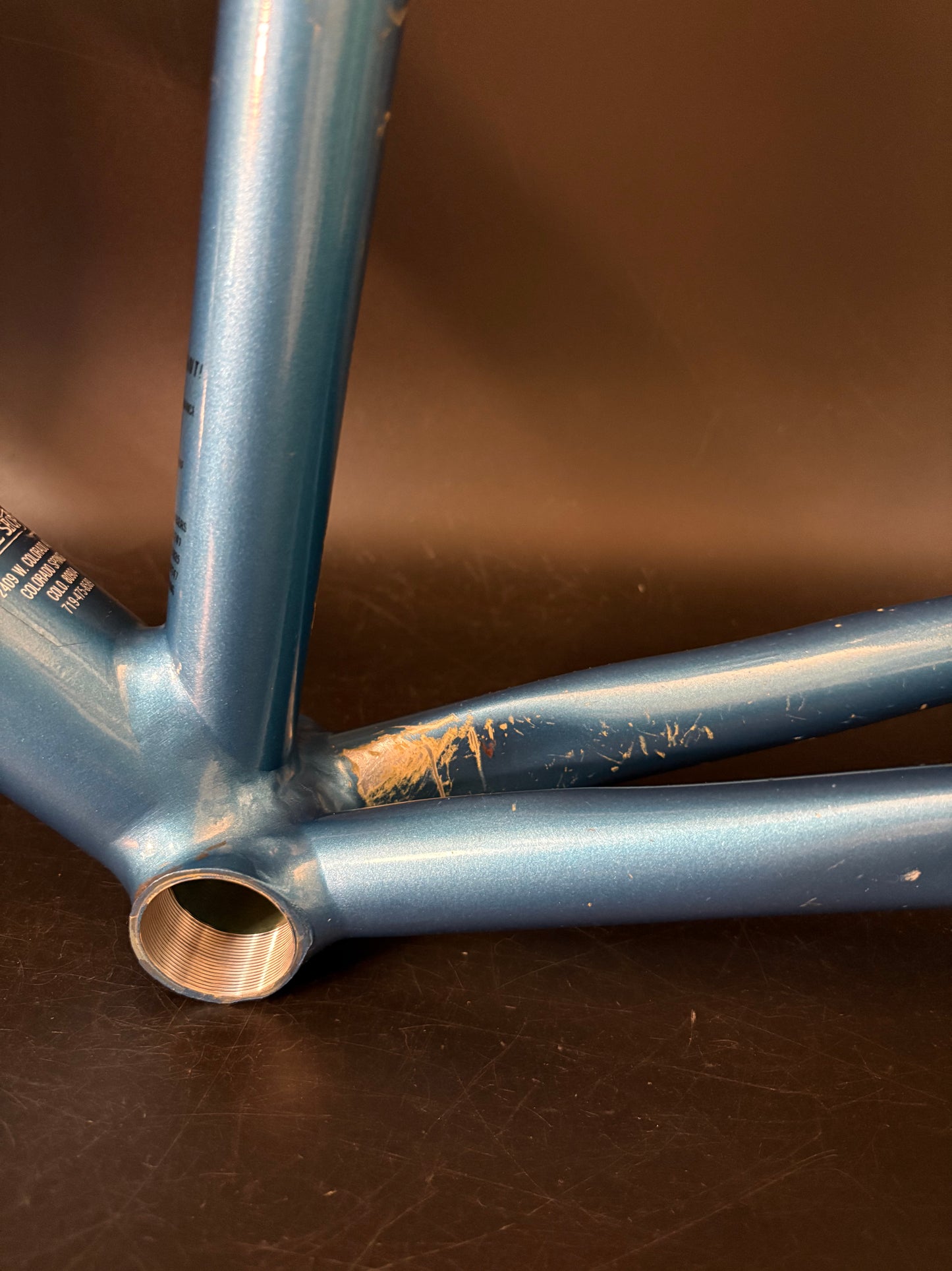 Cannondale Track Frameset Blue 50cm