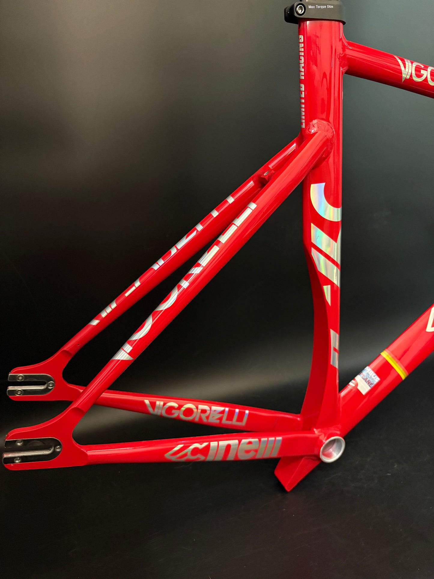 Cinelli Vigorelli Shark Frameset Red 54cm