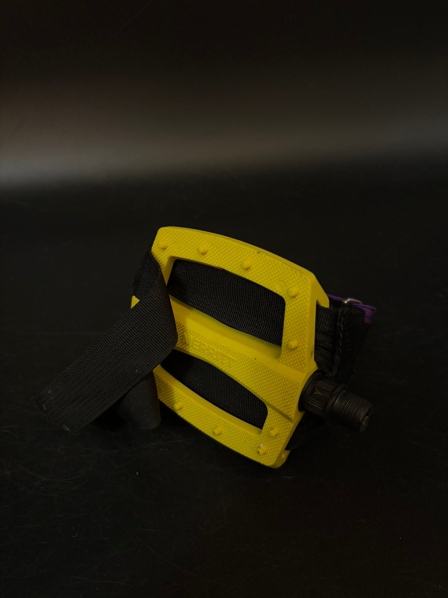Merritt Pedals Yellow/ Hold Fast Straps Pedal Setup