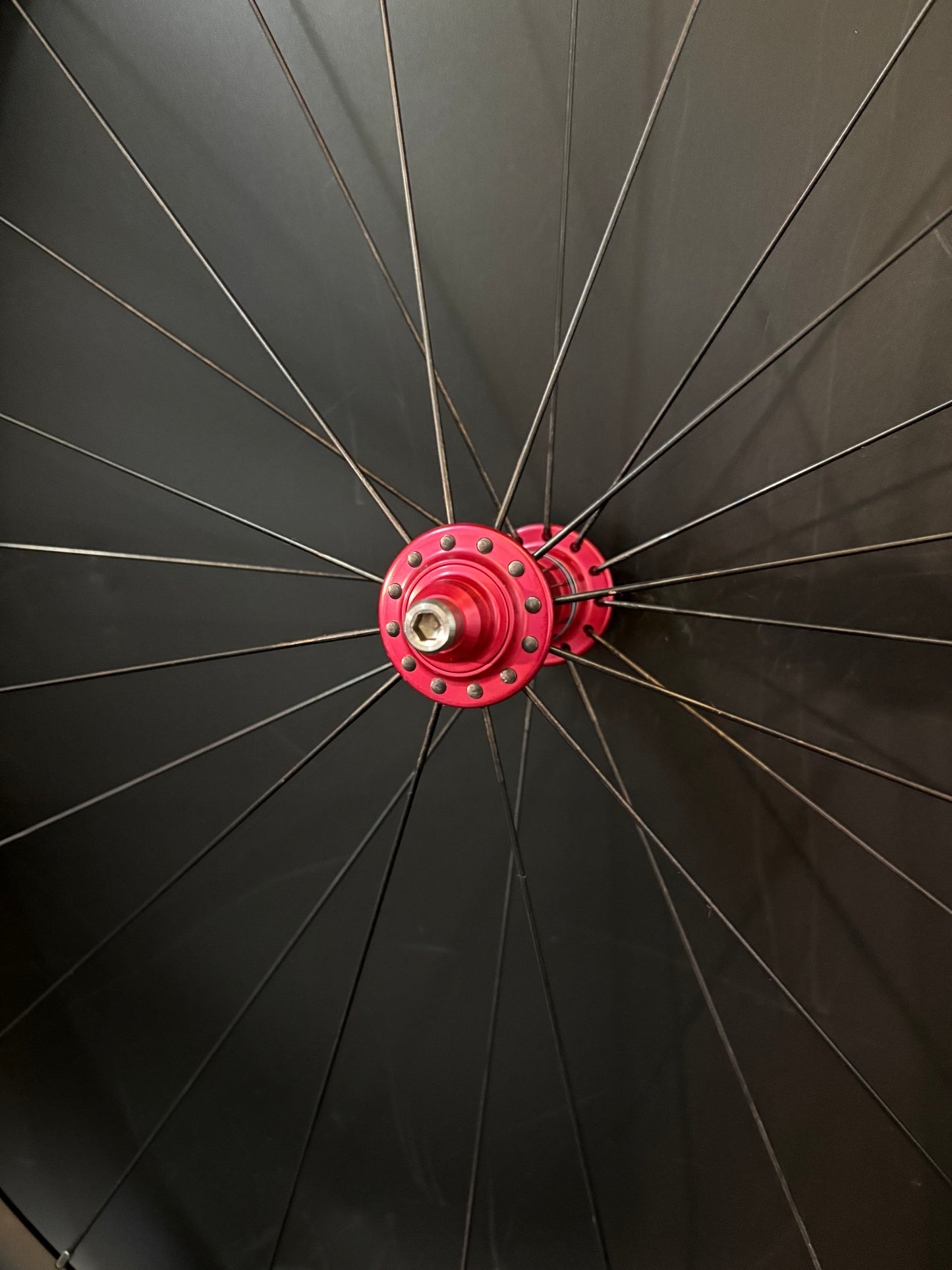 H Plus Son Archetype / Mack Superlight LF Wheelset Pink 24/28h