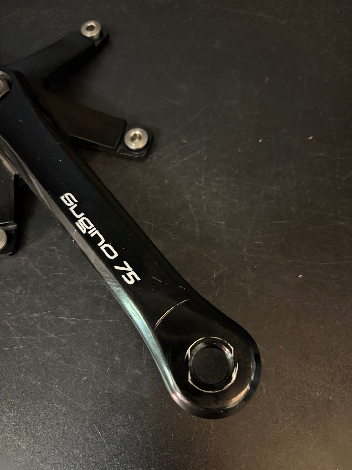 Sugino 75 Cranks Black 165mm