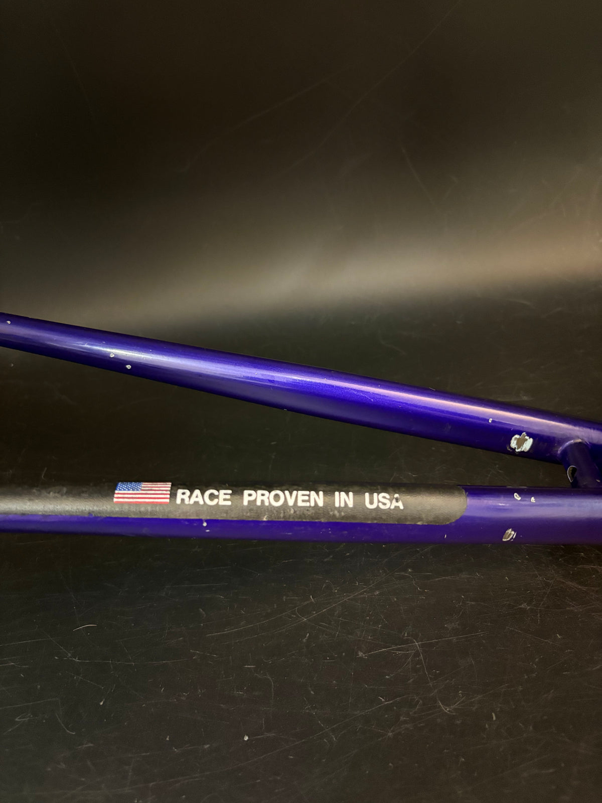 KHS Aero Track Frameset Blue/Purple Fade 55cm