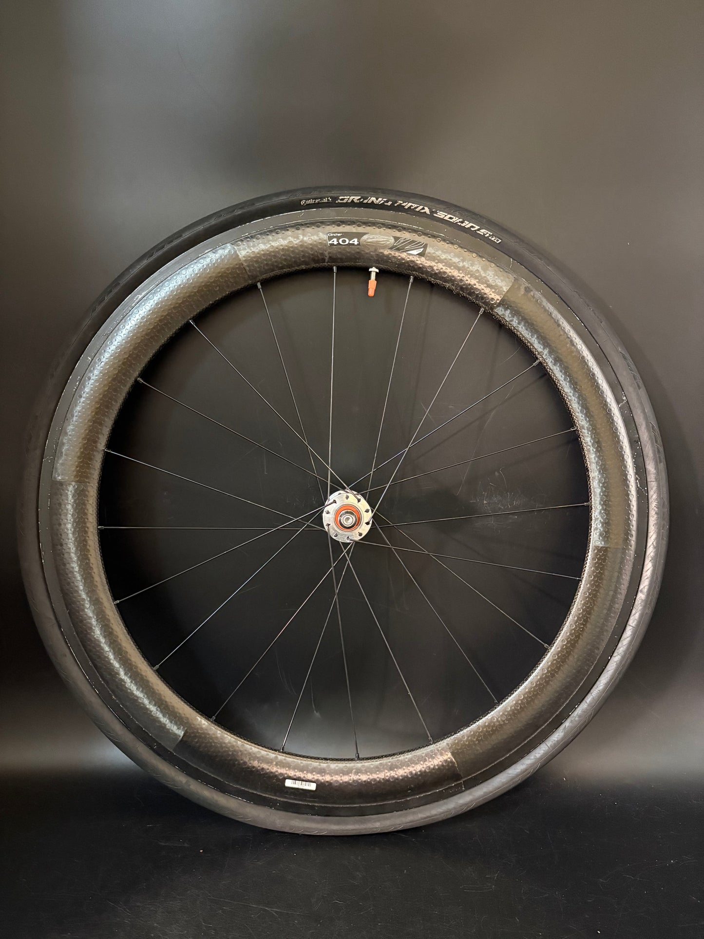 Zipp 404 Carbon Clincher / Phil Wood LF Front Wheel 24h