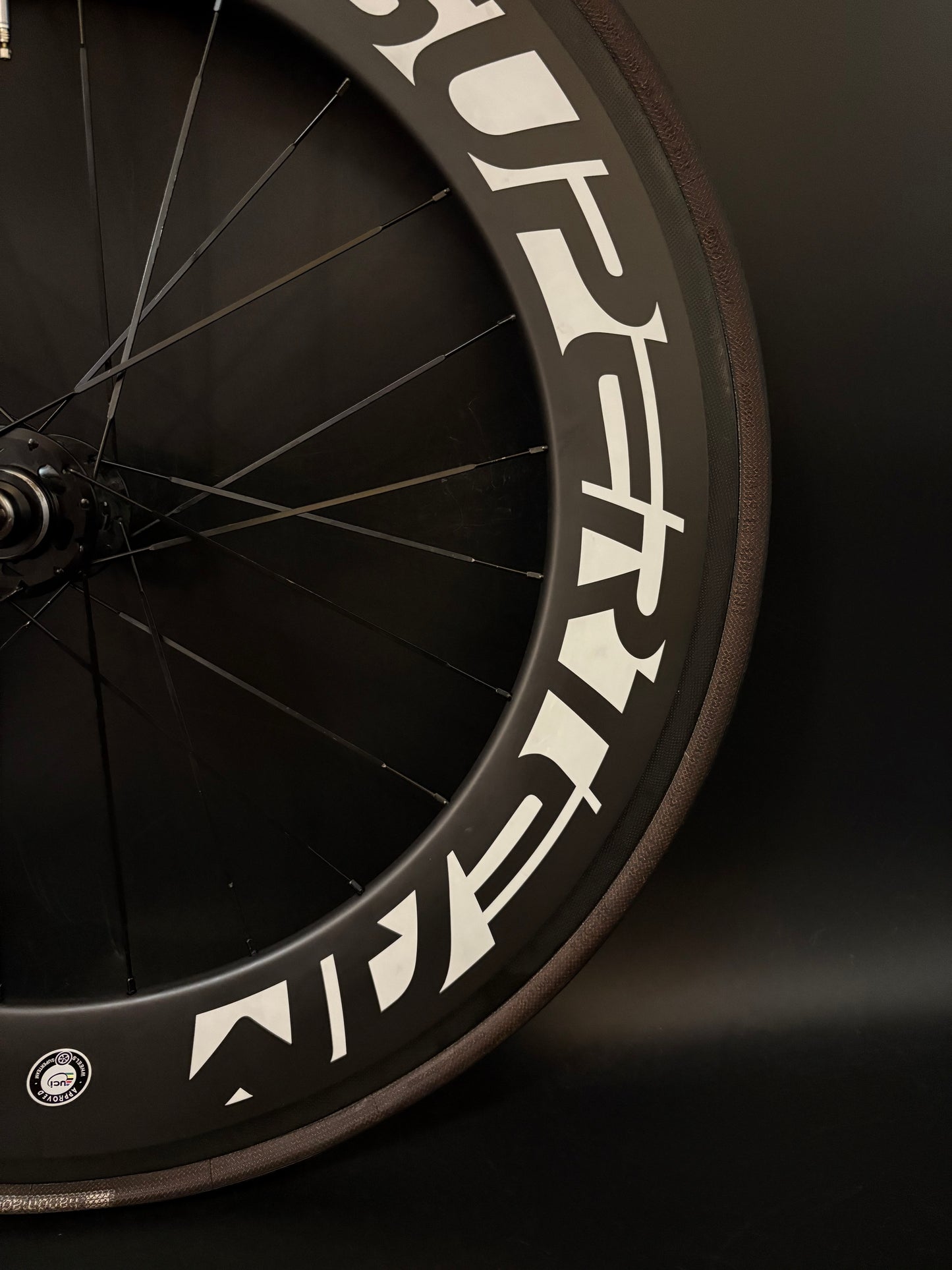 Superteam Carbon Clincher 88mm Rear Wheel 24h