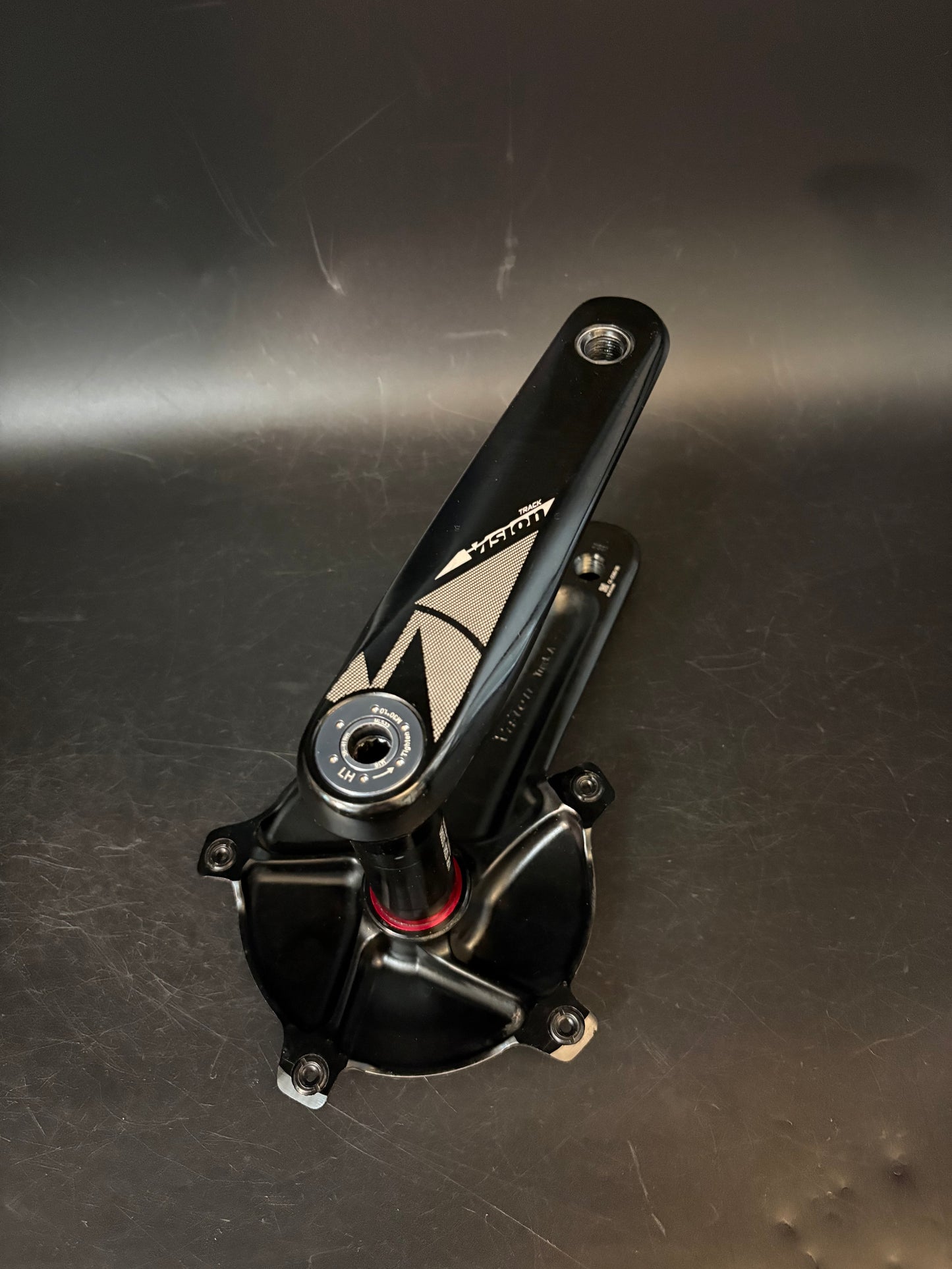FSA Evo Track Cranks Black 165mm