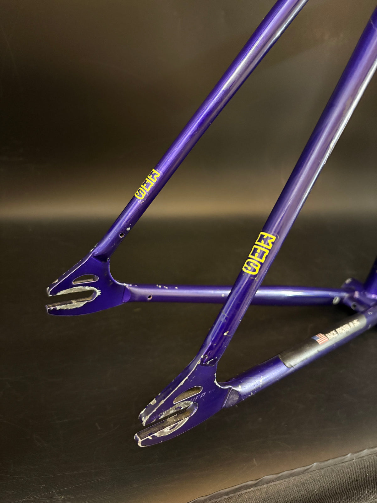 KHS Aero Track Frameset Blue/Purple Fade 55cm
