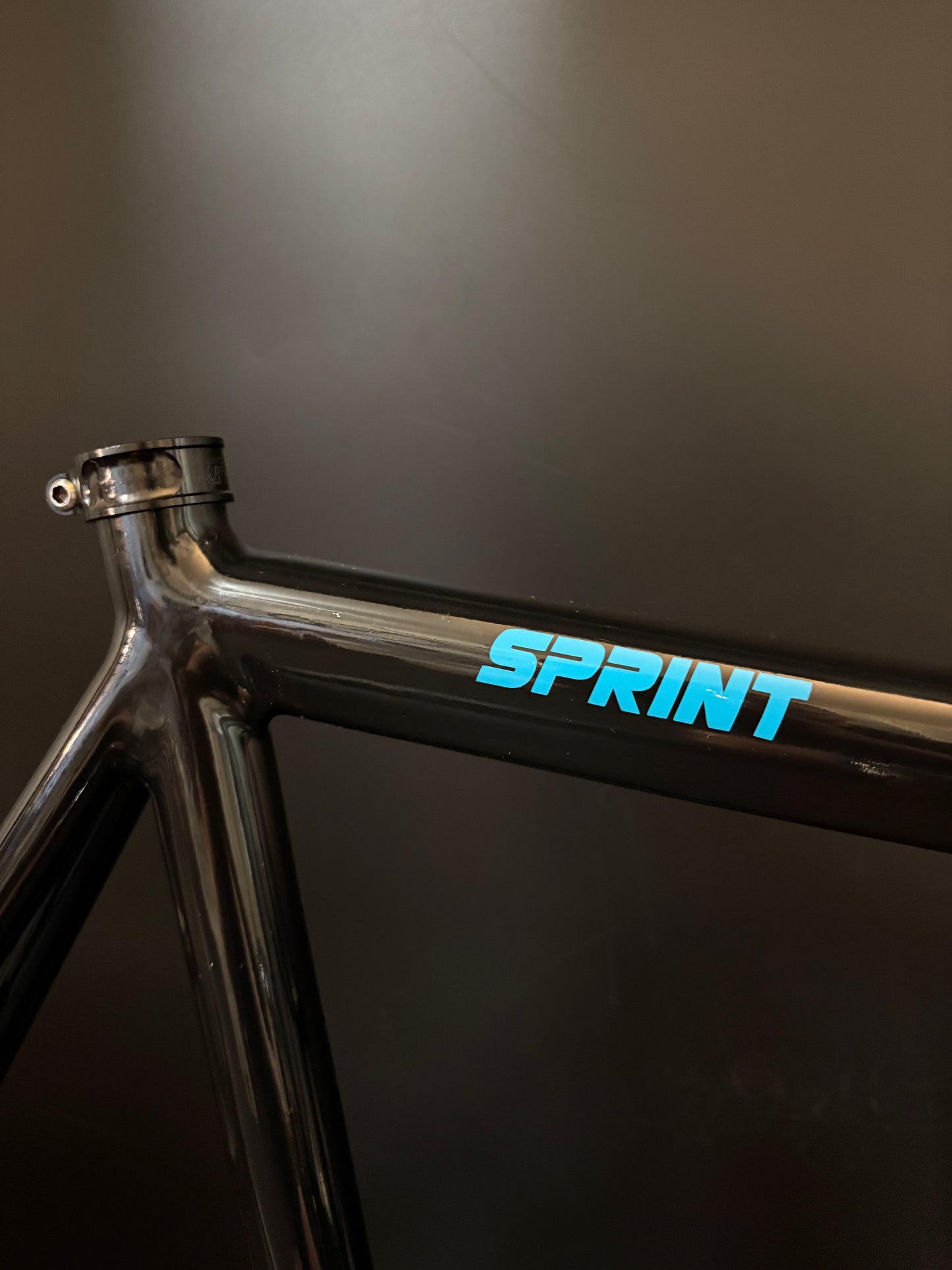 Superb Sprint Frameset Black 59cm ST 56cm TT
