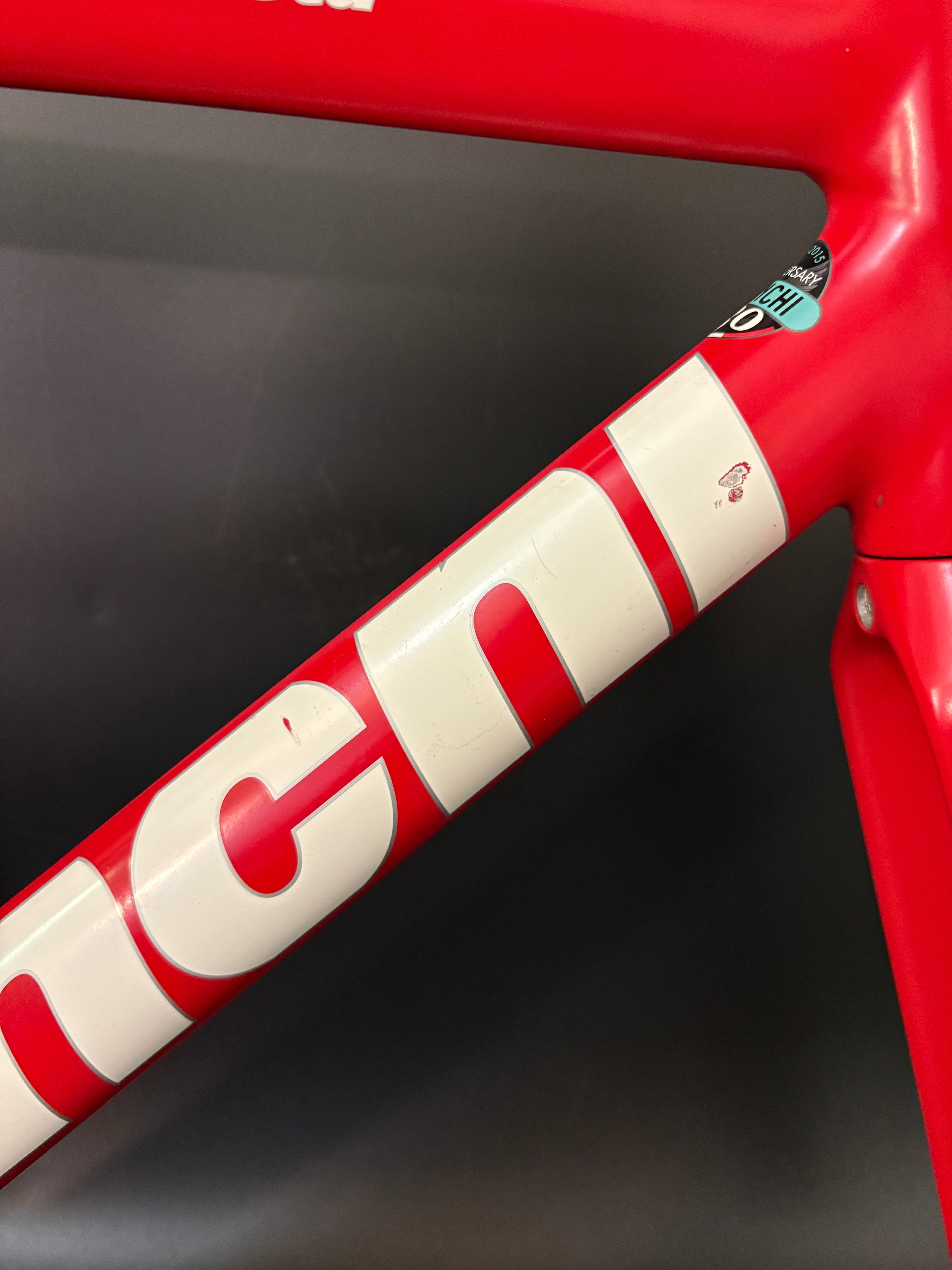 Bianchi Super Pista Frameset Red 55cm – Track Lab