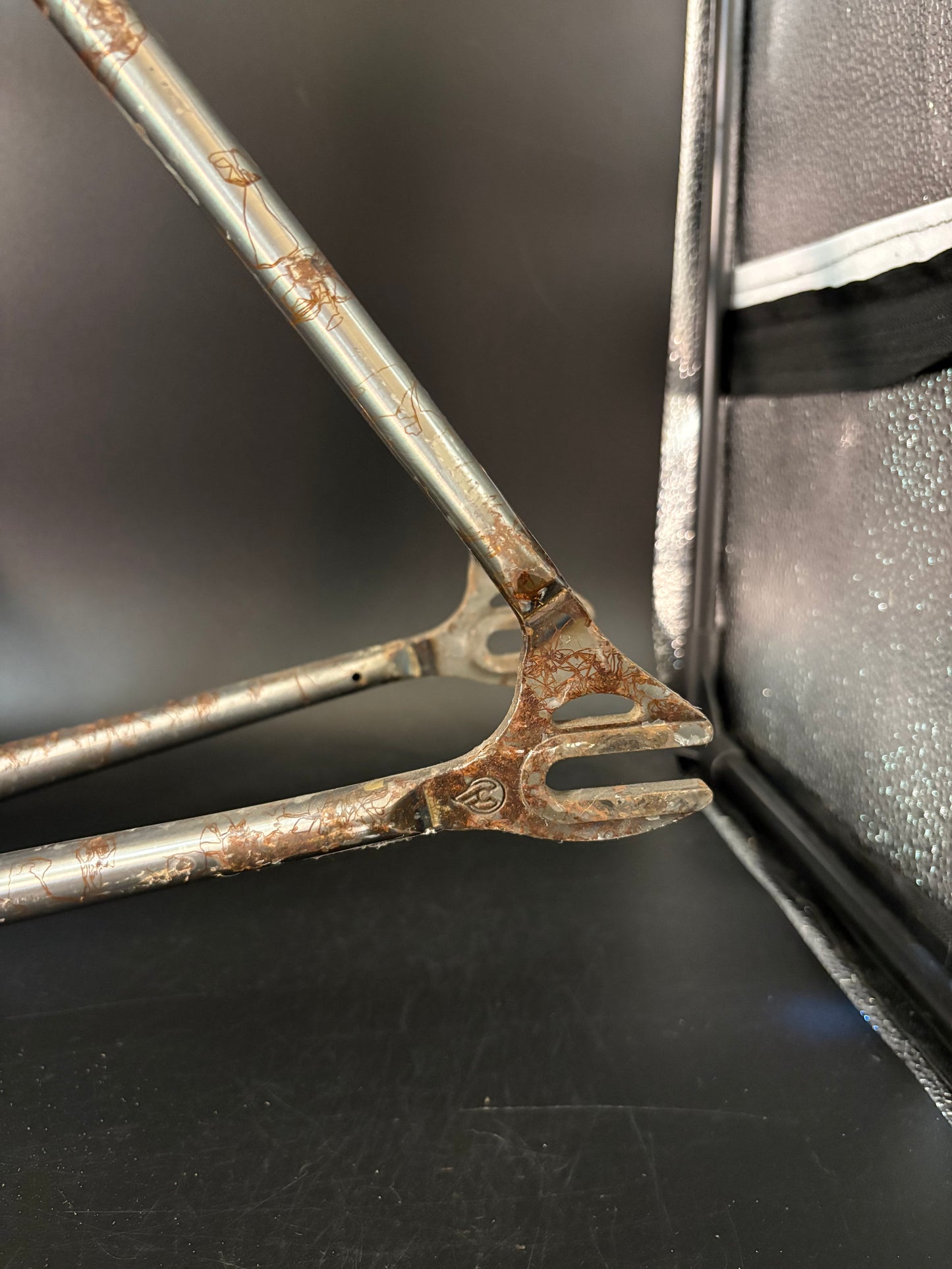 Chas’ Cinelli Mash Work Frameset Raw Prototype #1 55cm