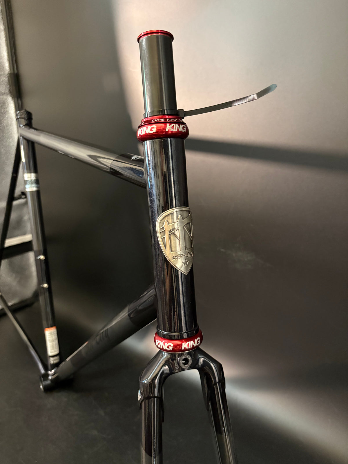 All City Big Block Frameset Black 58cm